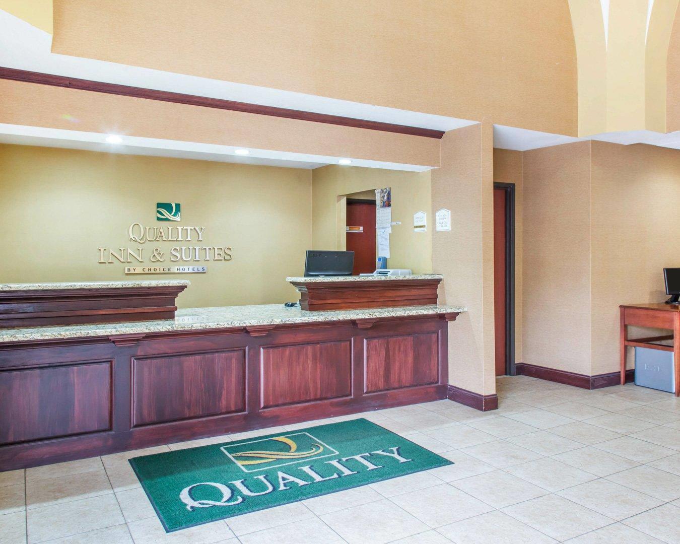 Hotel lobby | Quality Inn & Suites