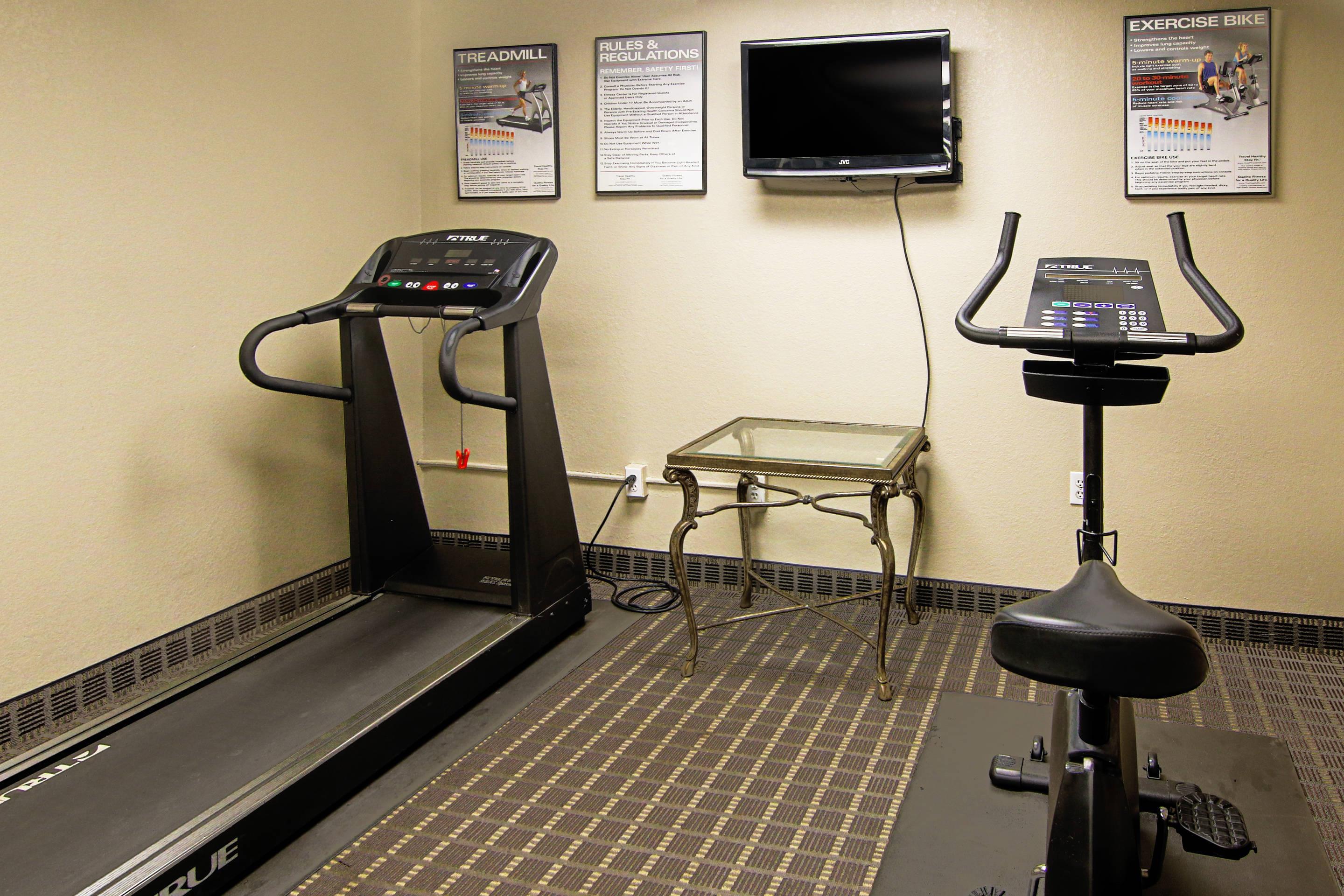 Fitness center | Quality Inn Plainfield I-395