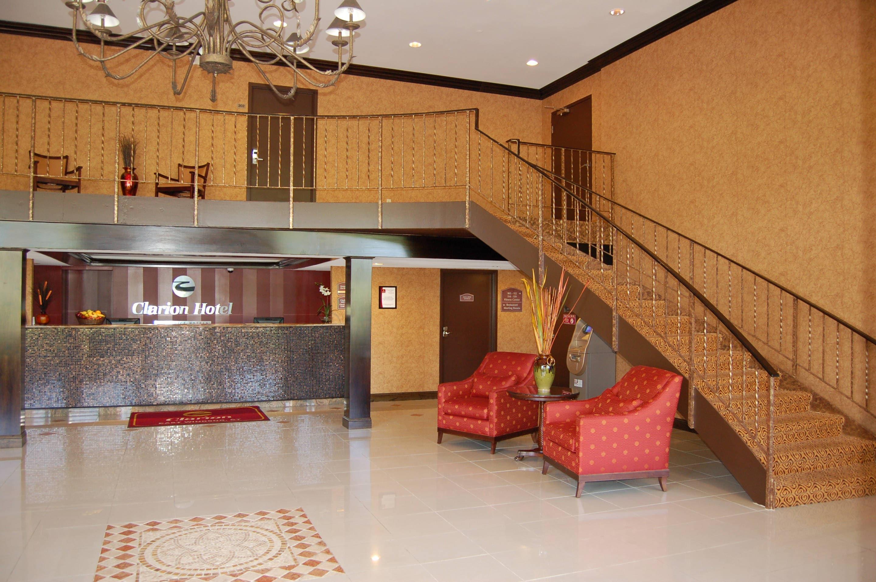 Hotel lobby