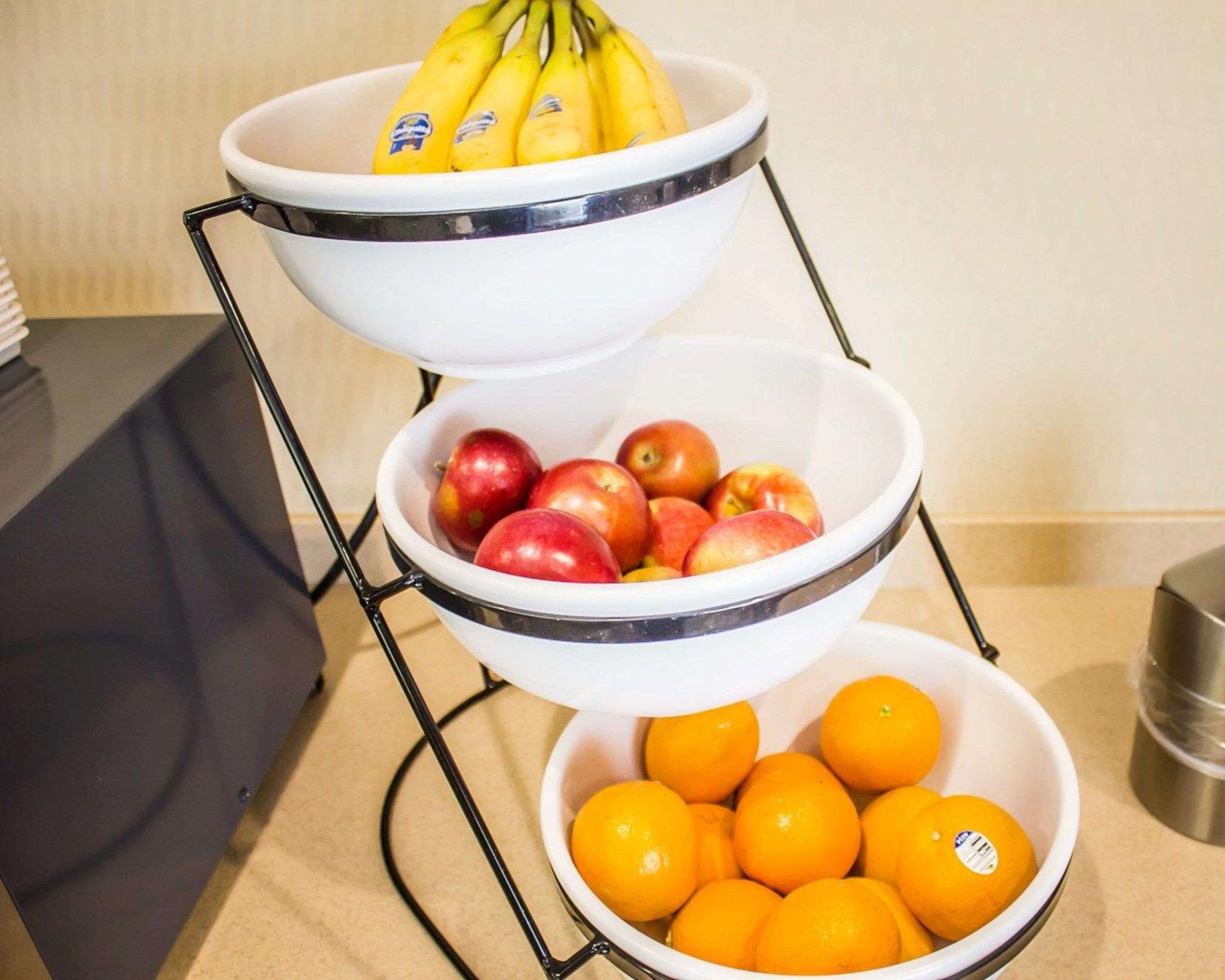 Assorted breakfast items