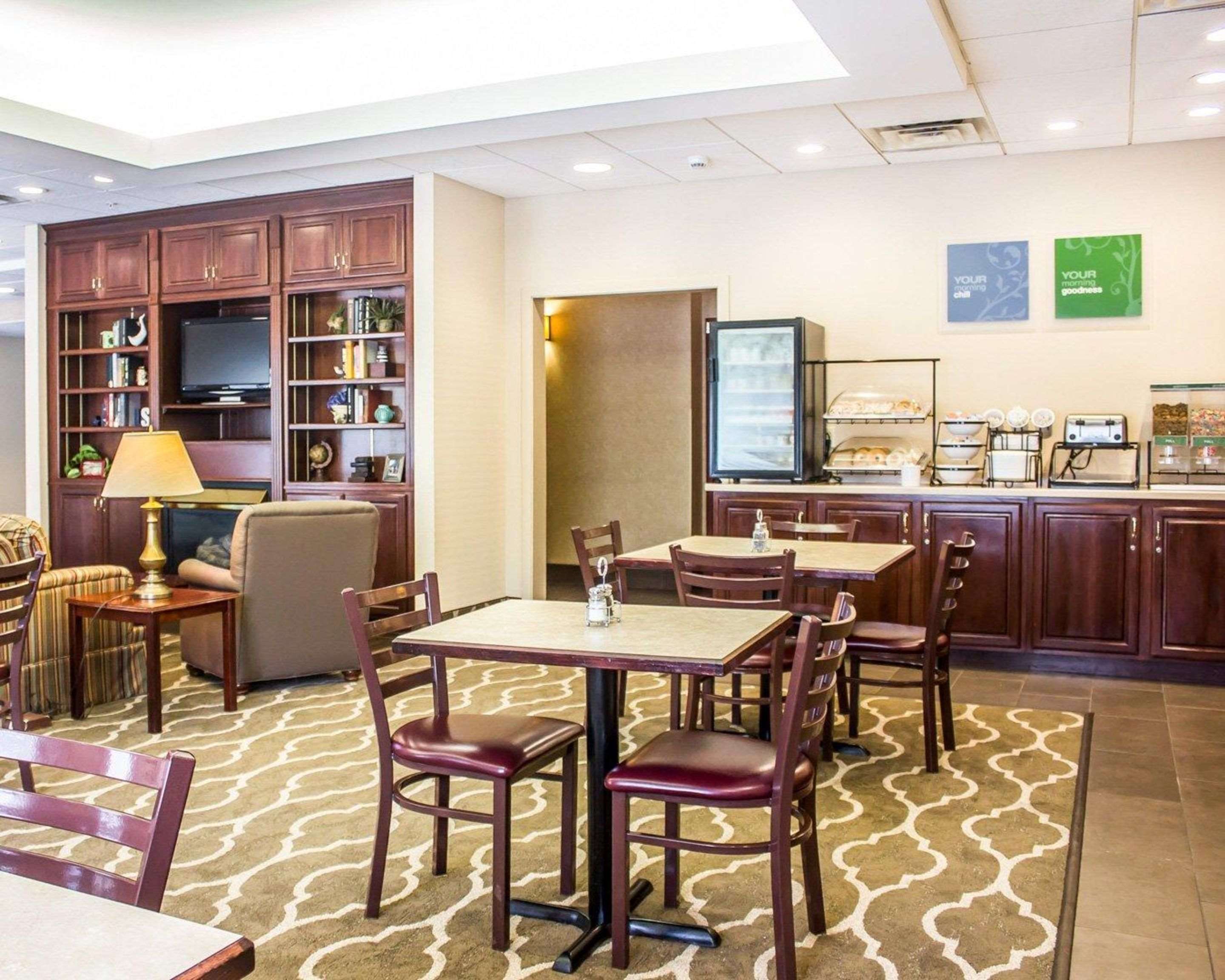 Free breakfast buffet
