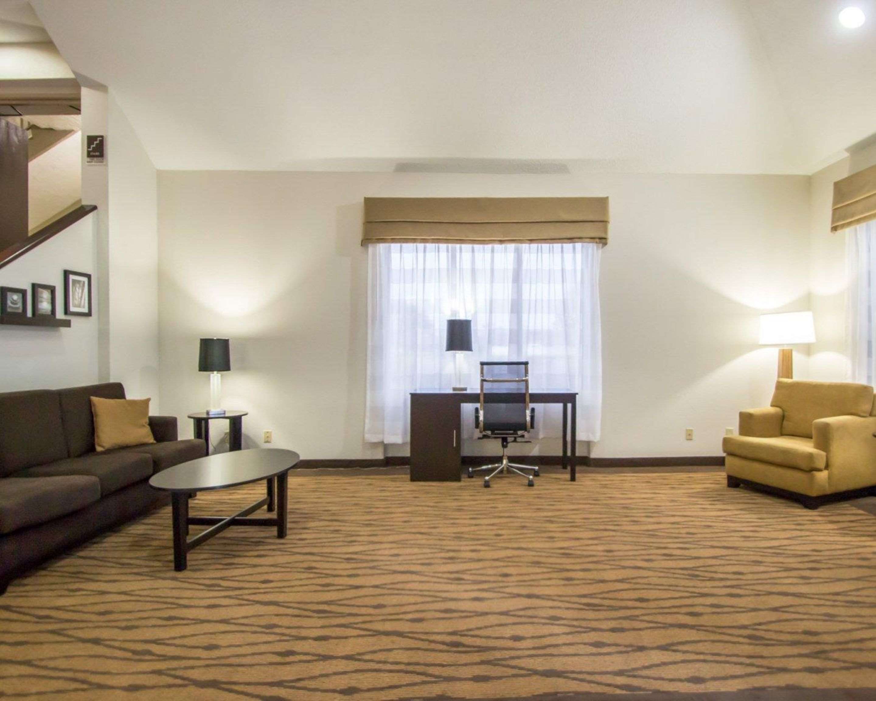 Spacious lobby with sitting area | Sleep Inn Ormond Beach - Daytona