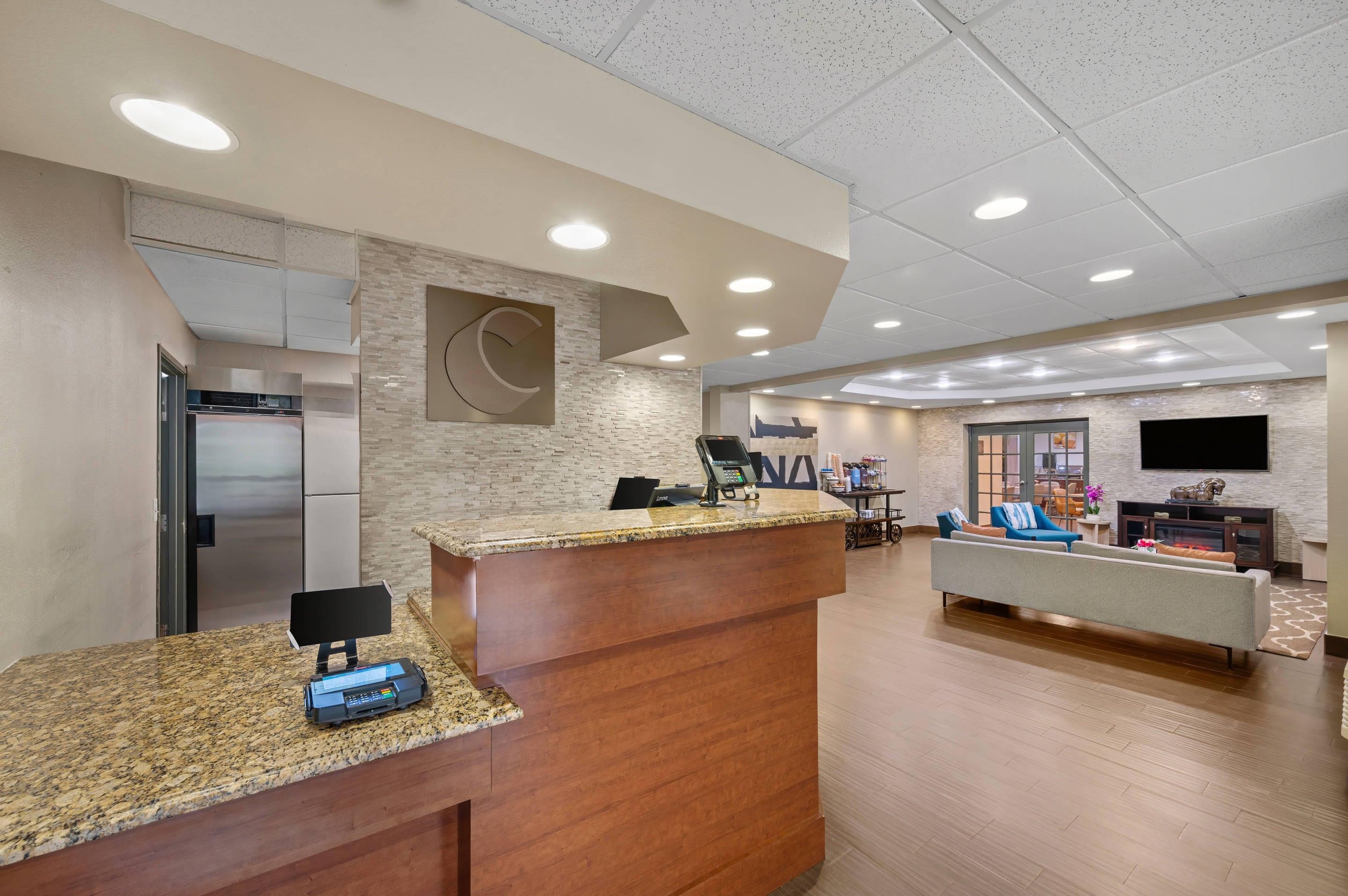 Front desk