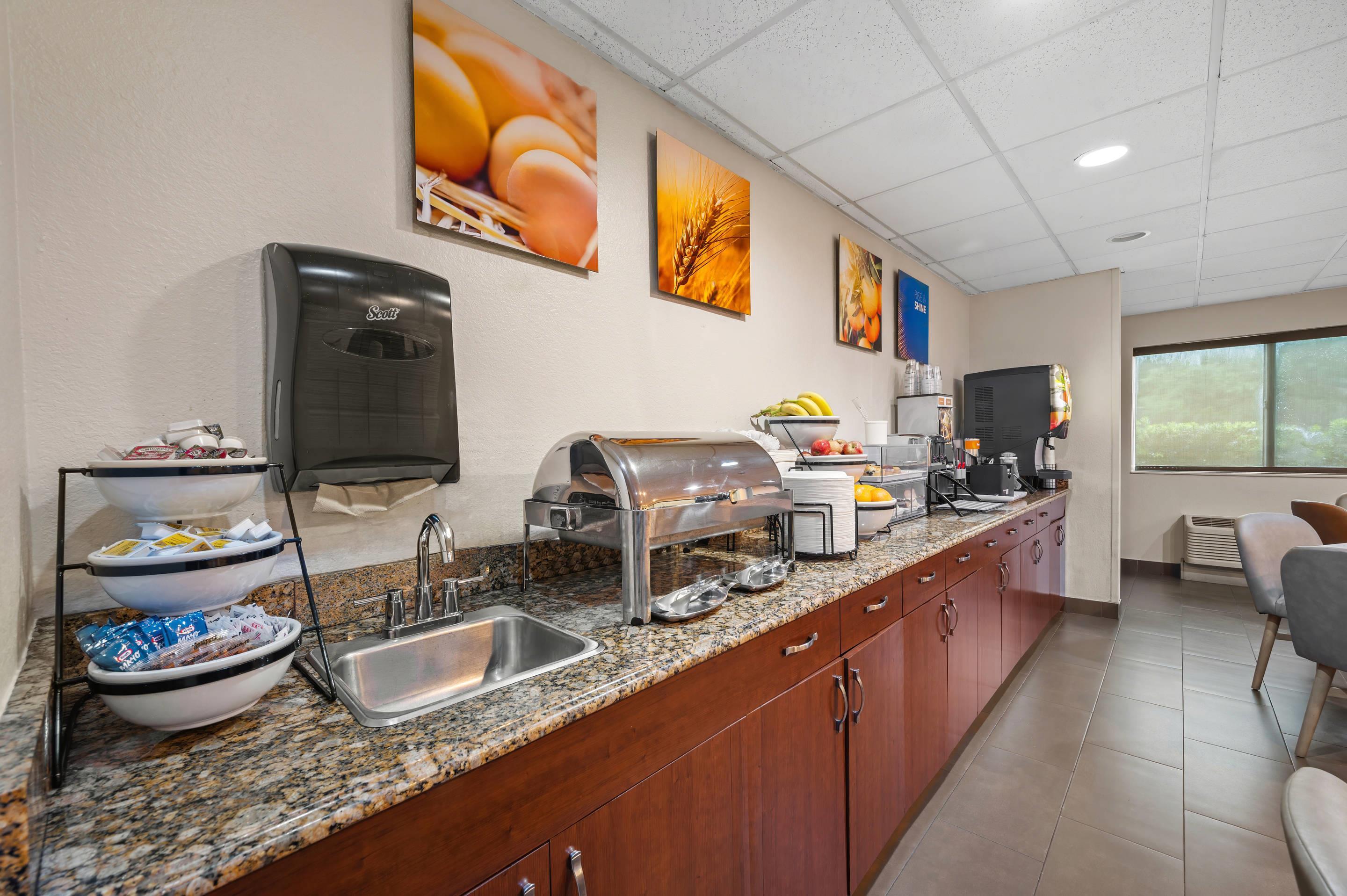 Breakfast area