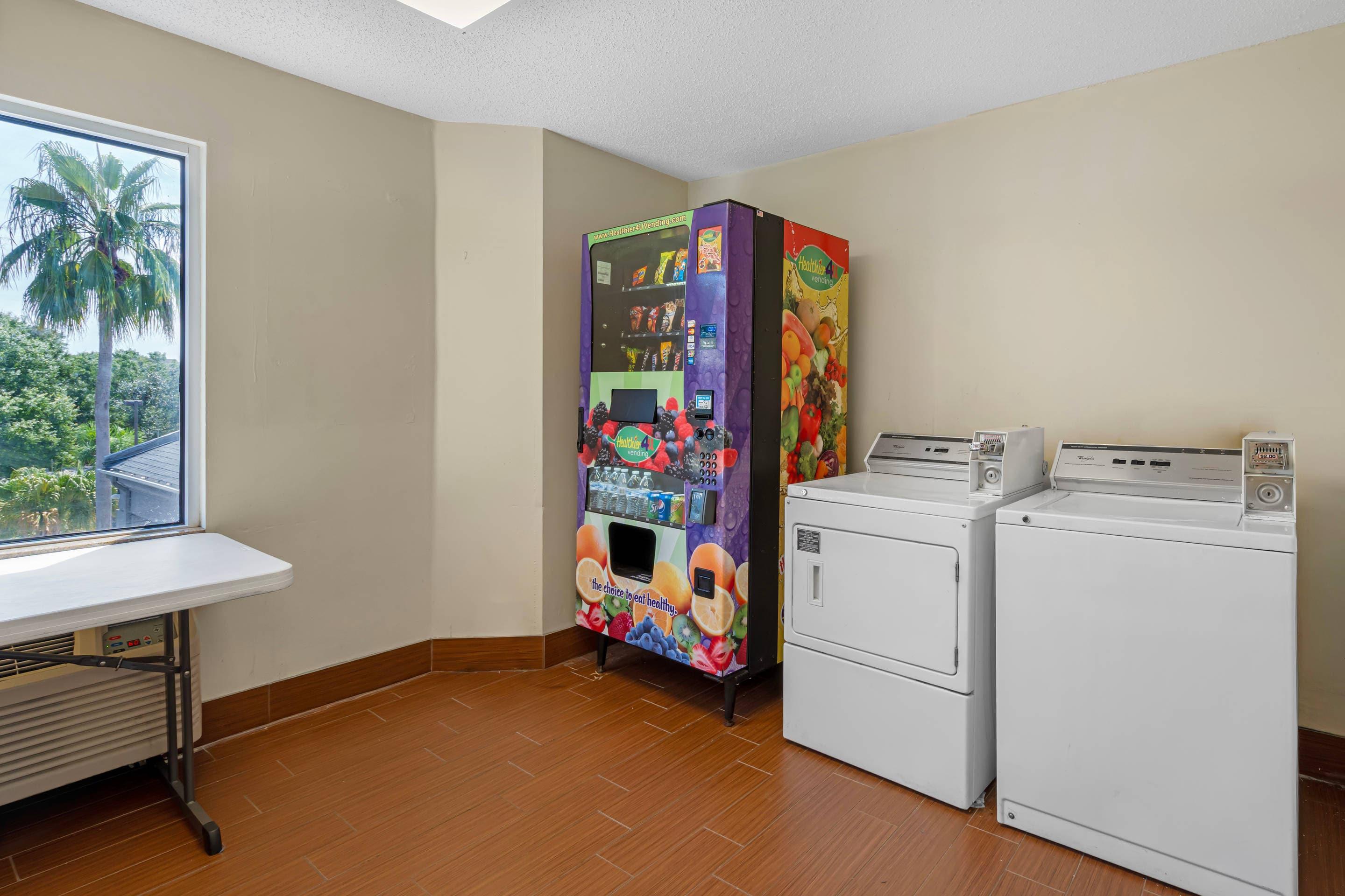 Guest laundry facilities