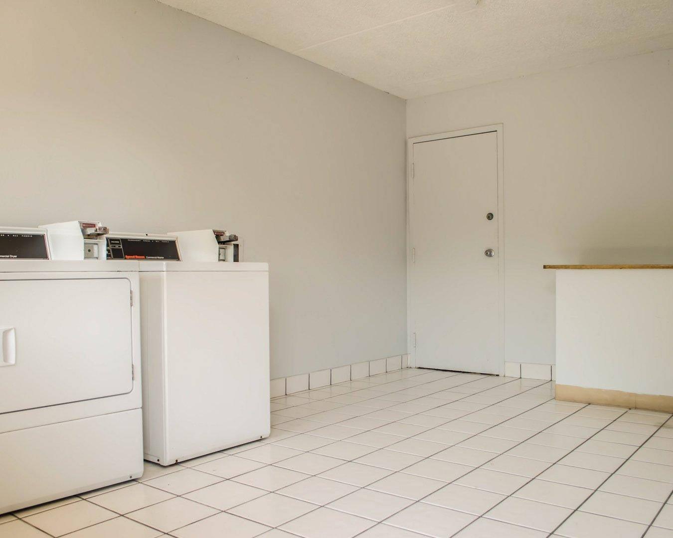 Guest laundry facilities