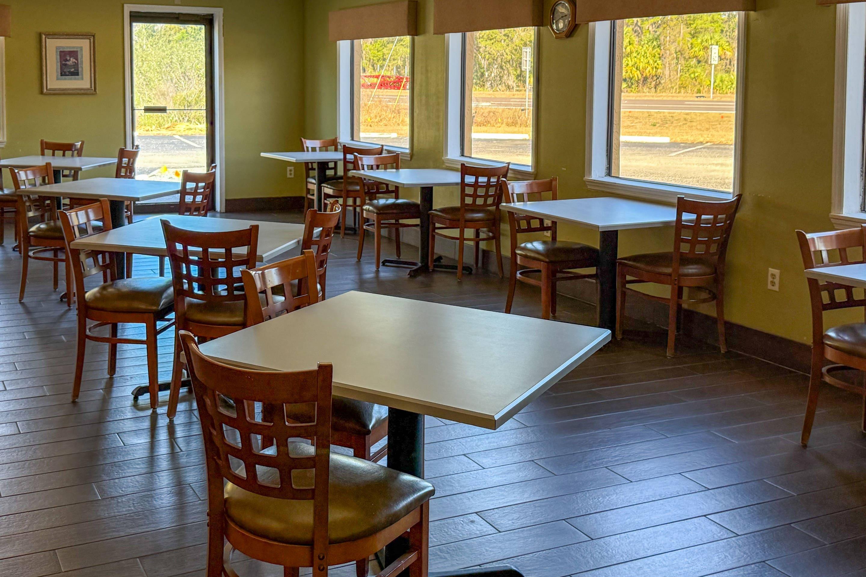 Breakfast area