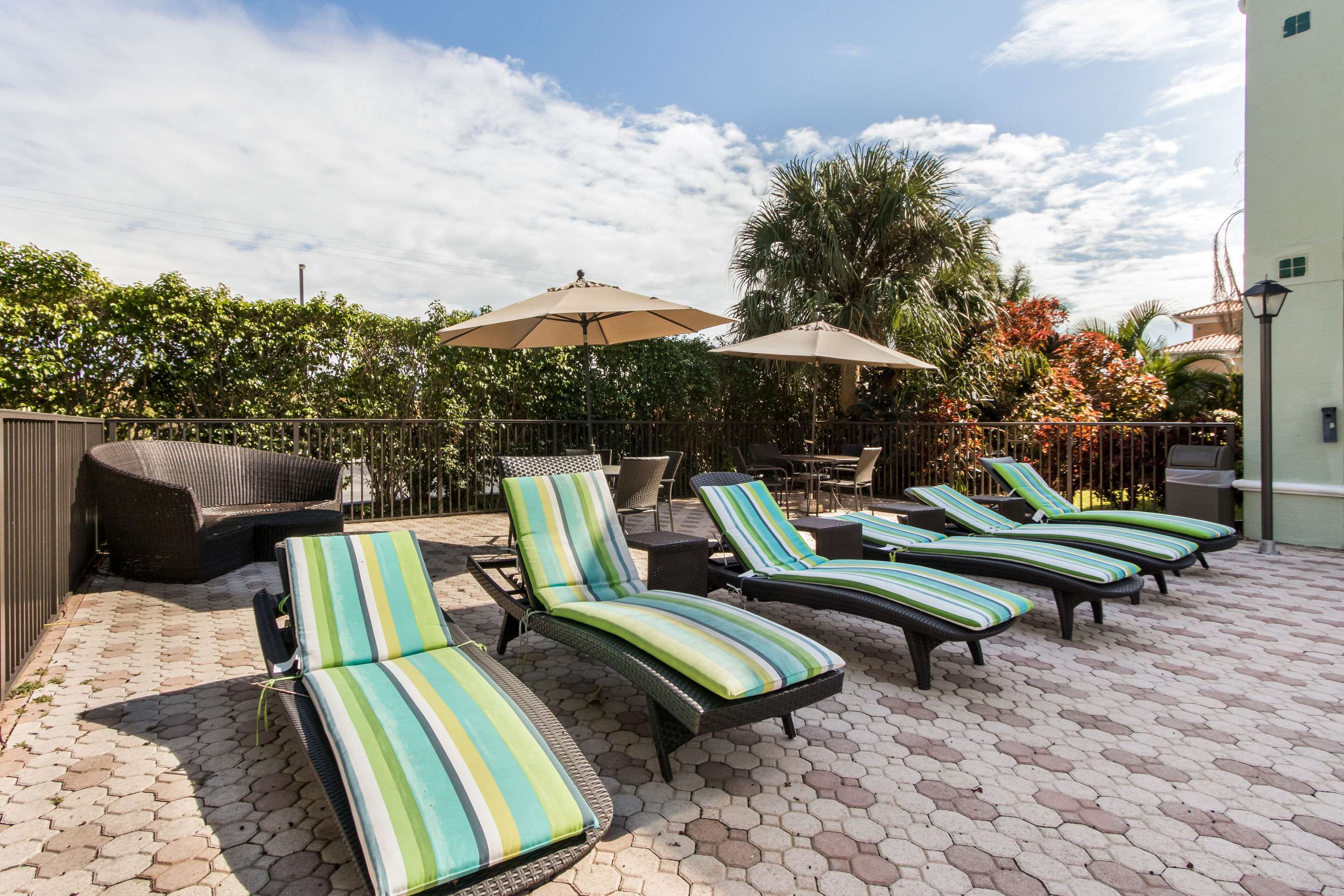 Relax by the pool