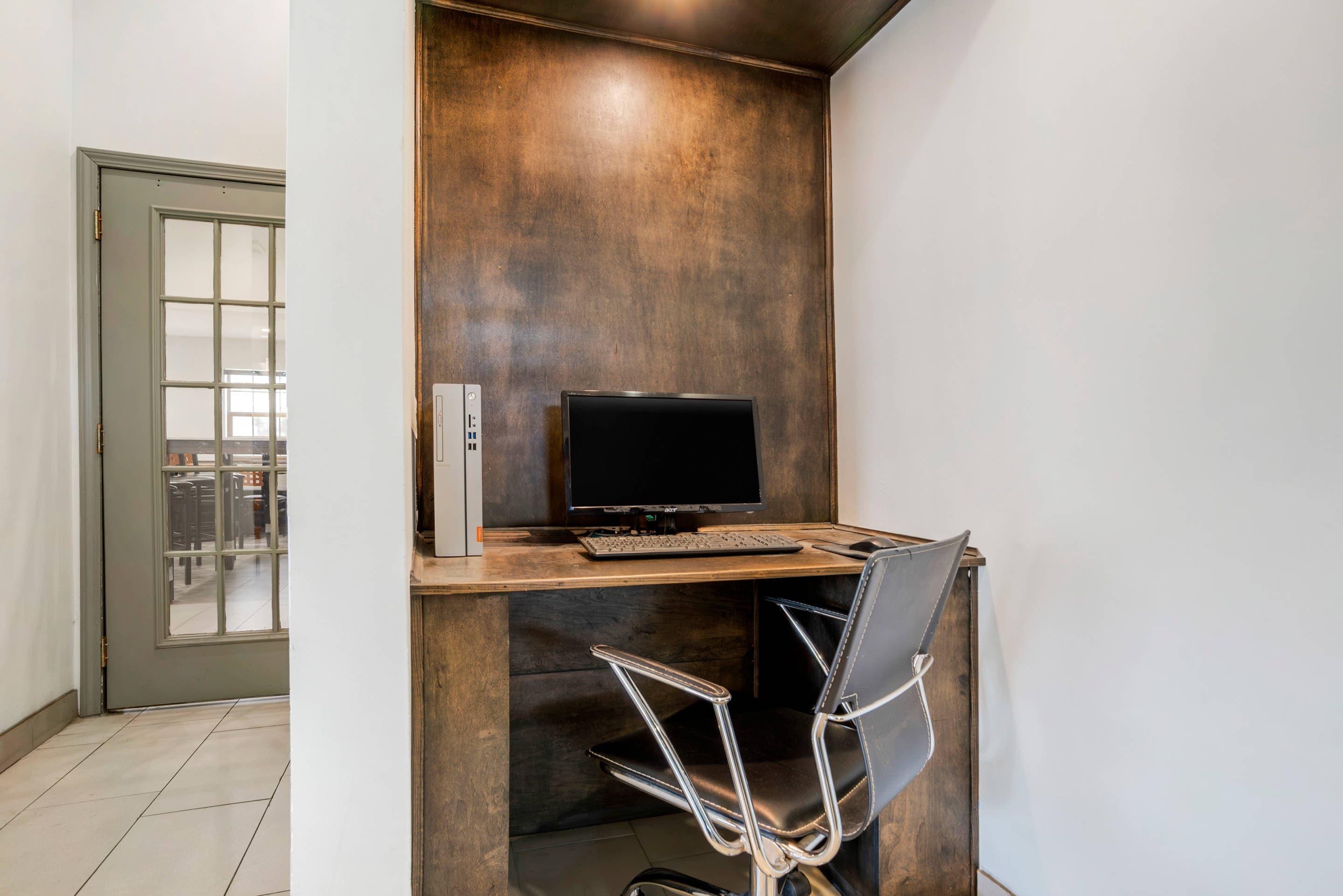 Computer in the lobby | Quality Inn & Conference Center