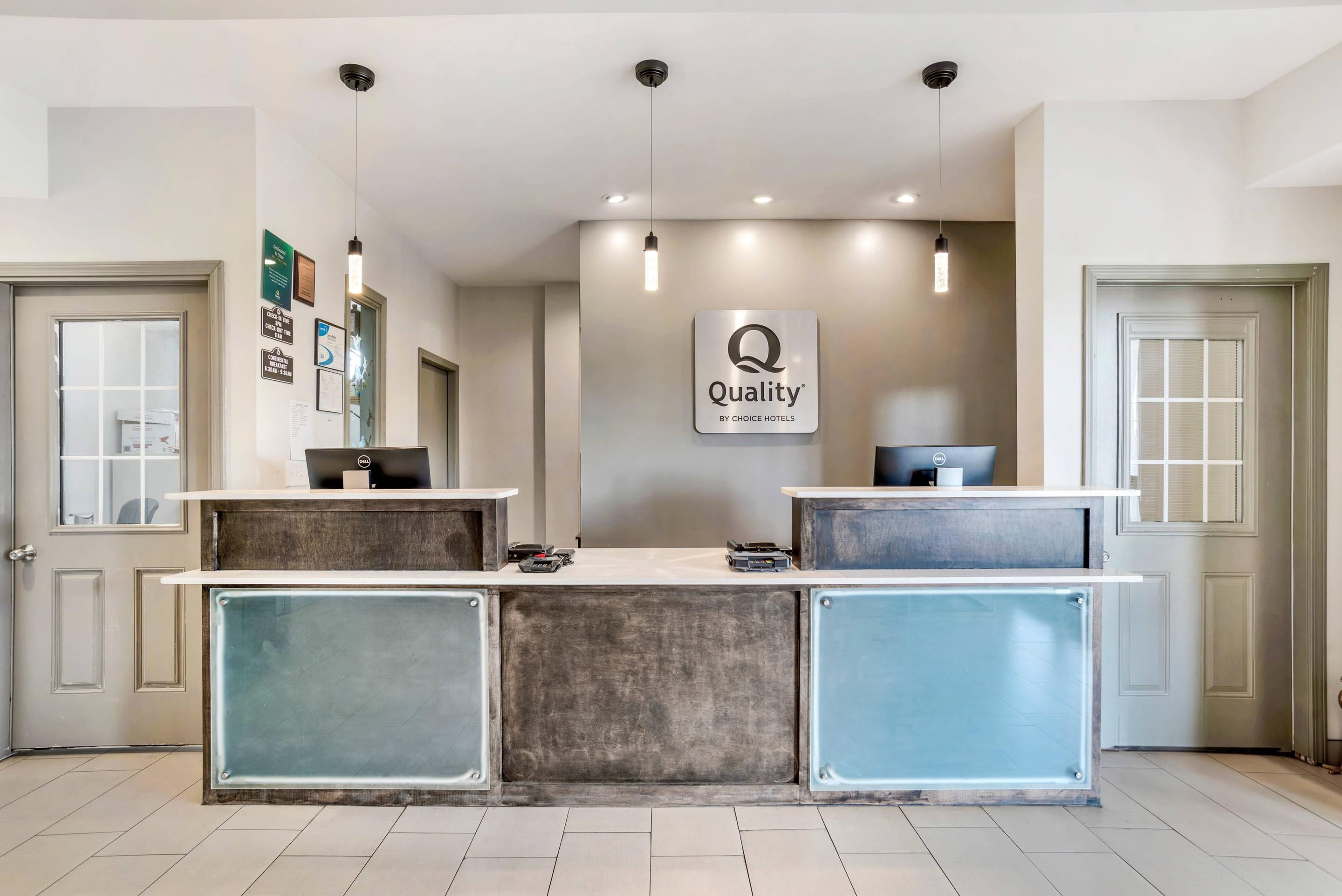 Front desk | Quality Inn & Conference Center