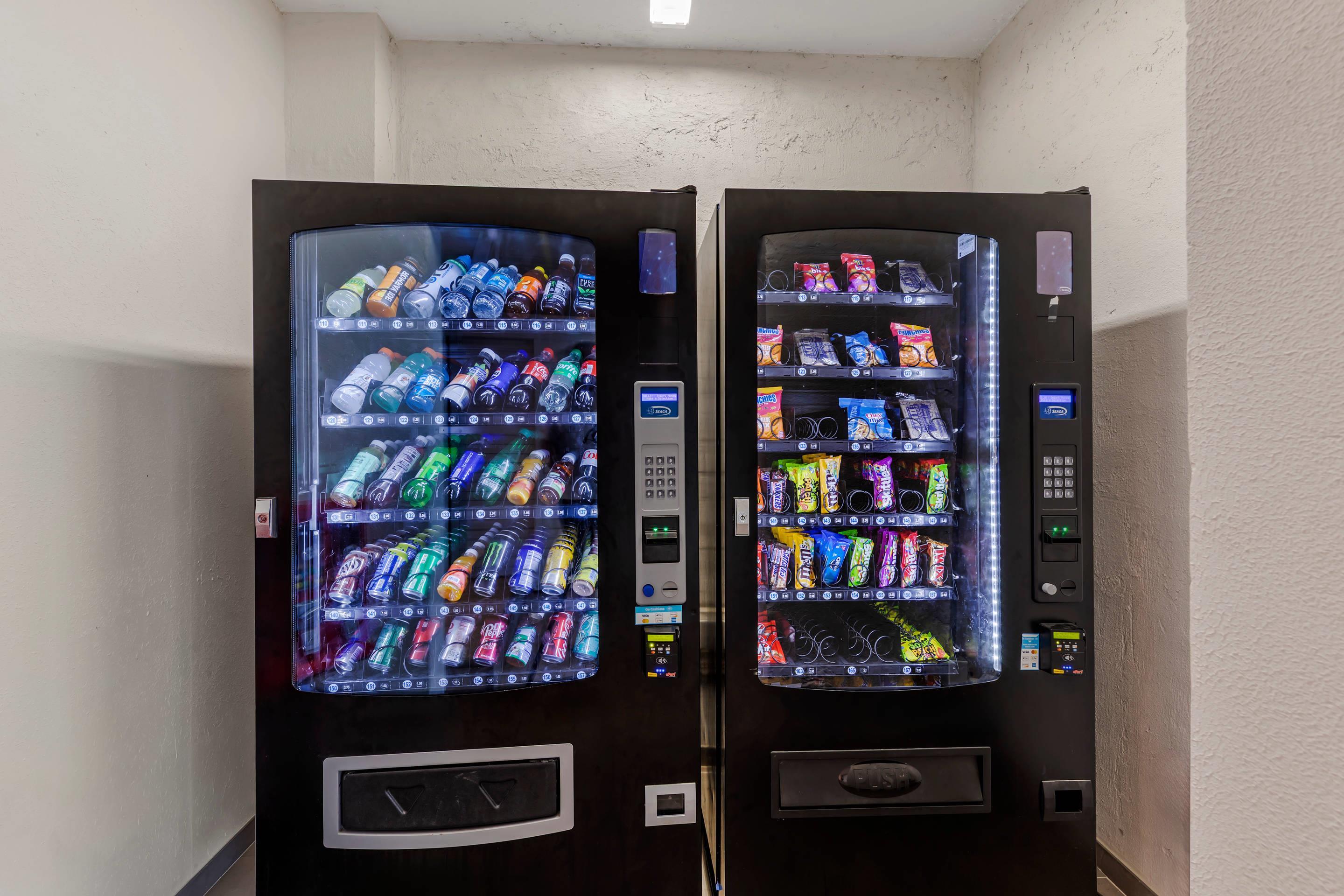 Hotel vending area
