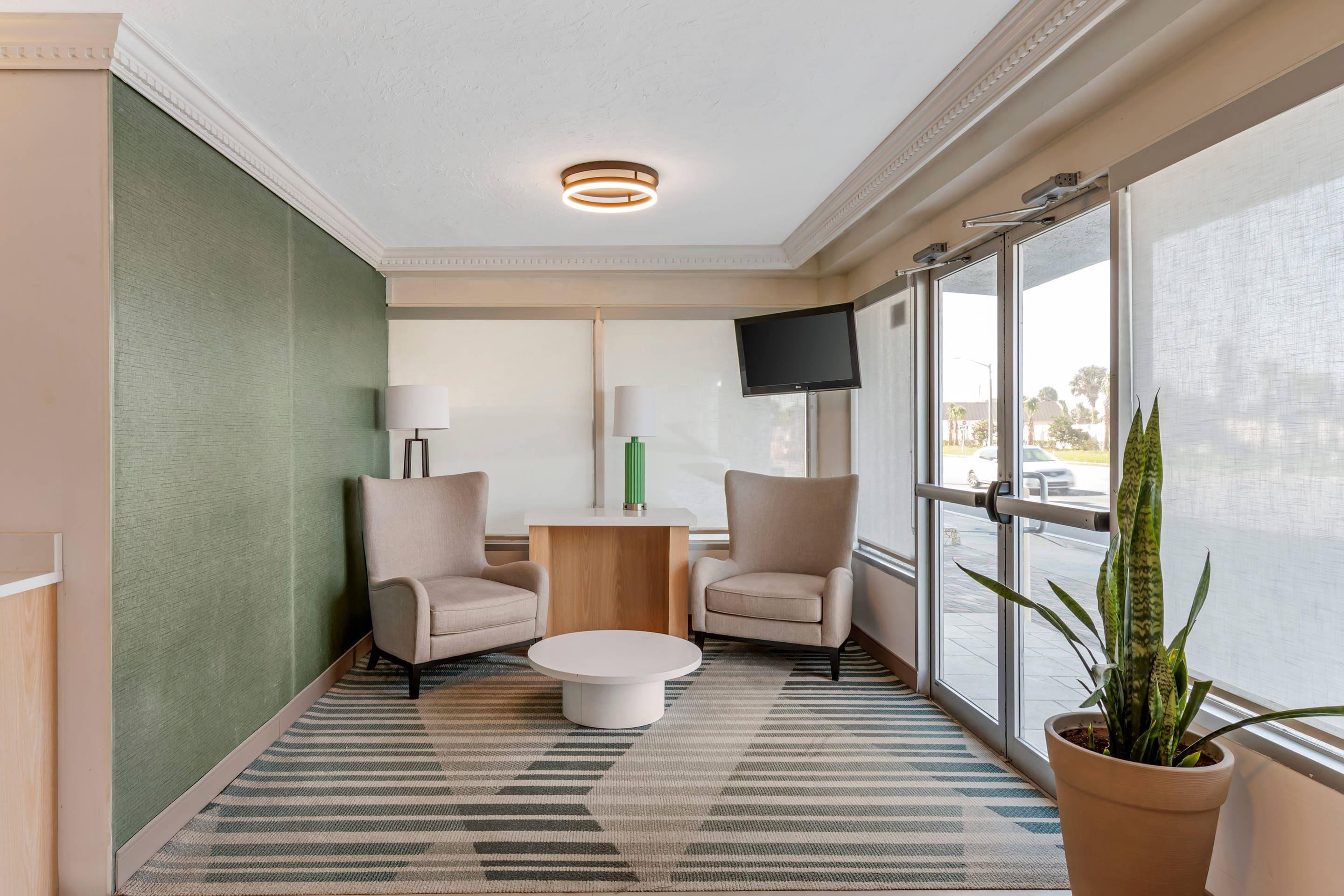 Hotel lobby