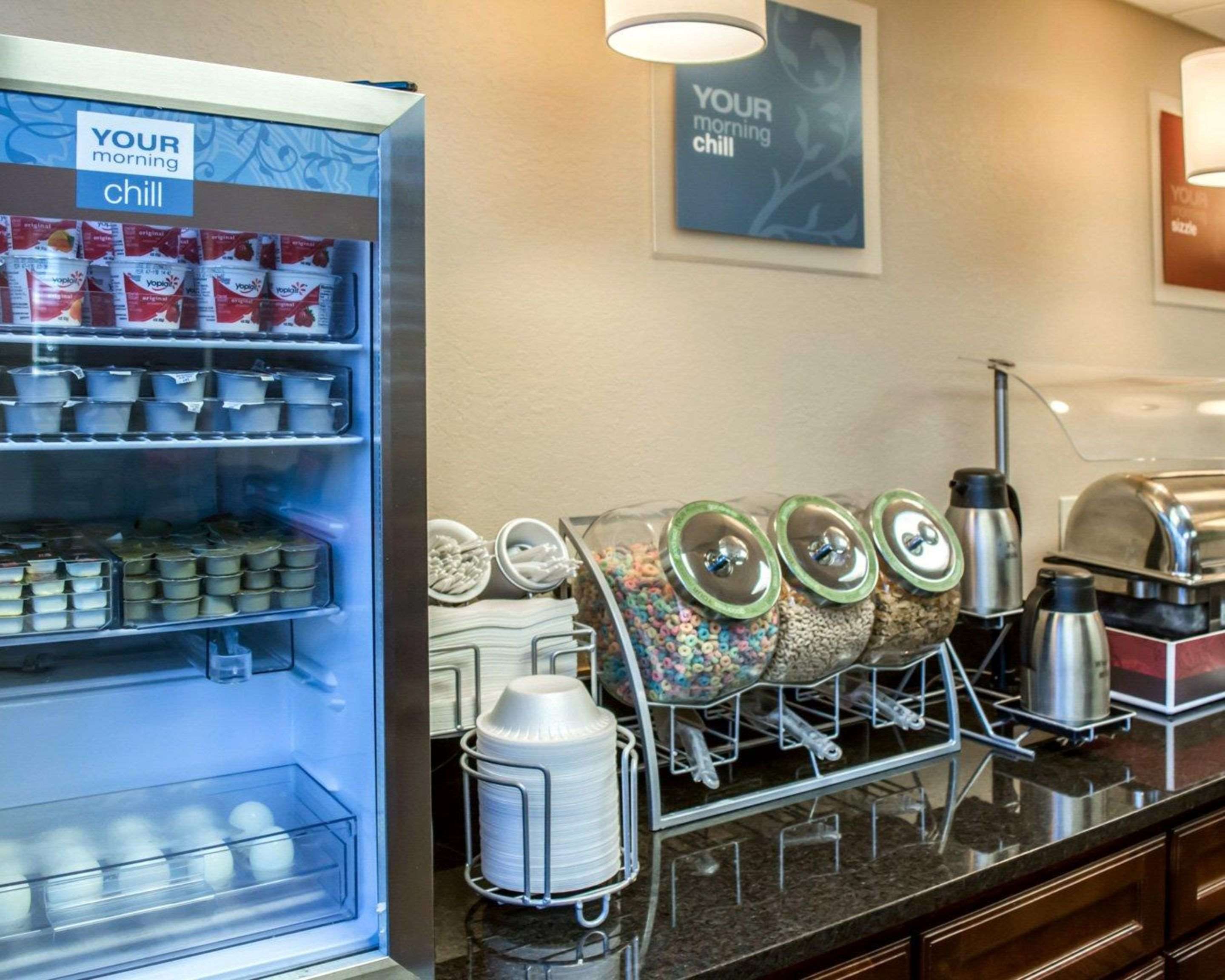Assorted breakfast items | Comfort Suites Clearwater - Dunedin