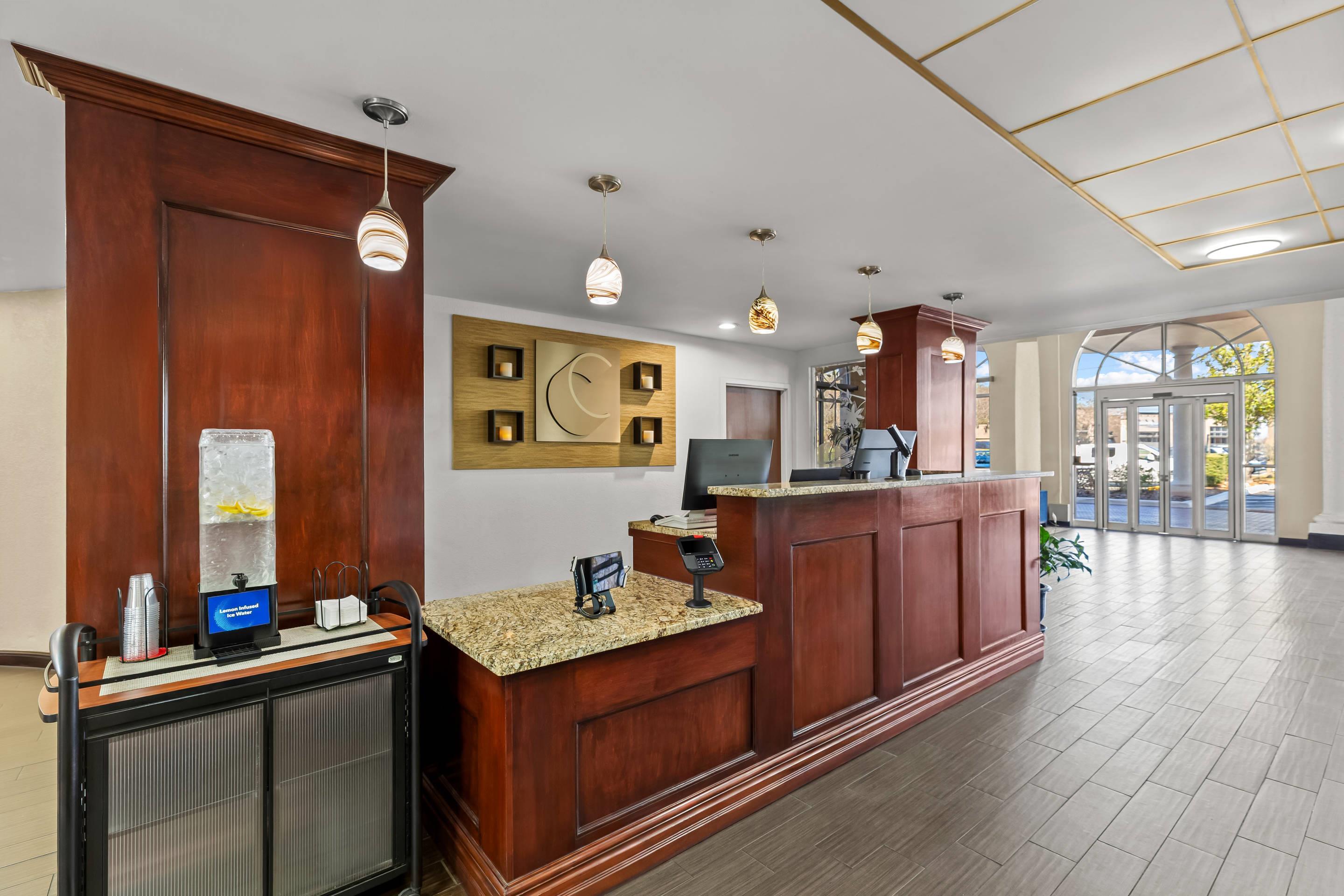 Hotel lobby