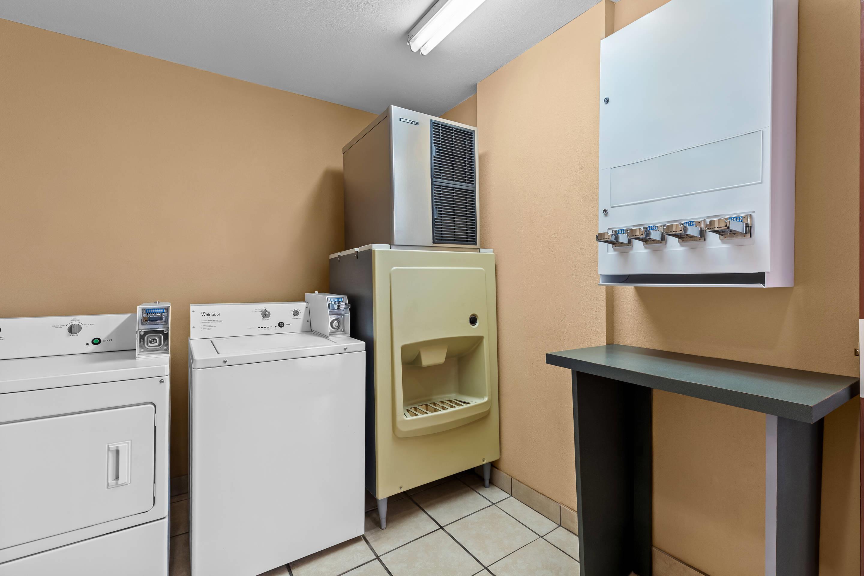 Guest laundry facilities