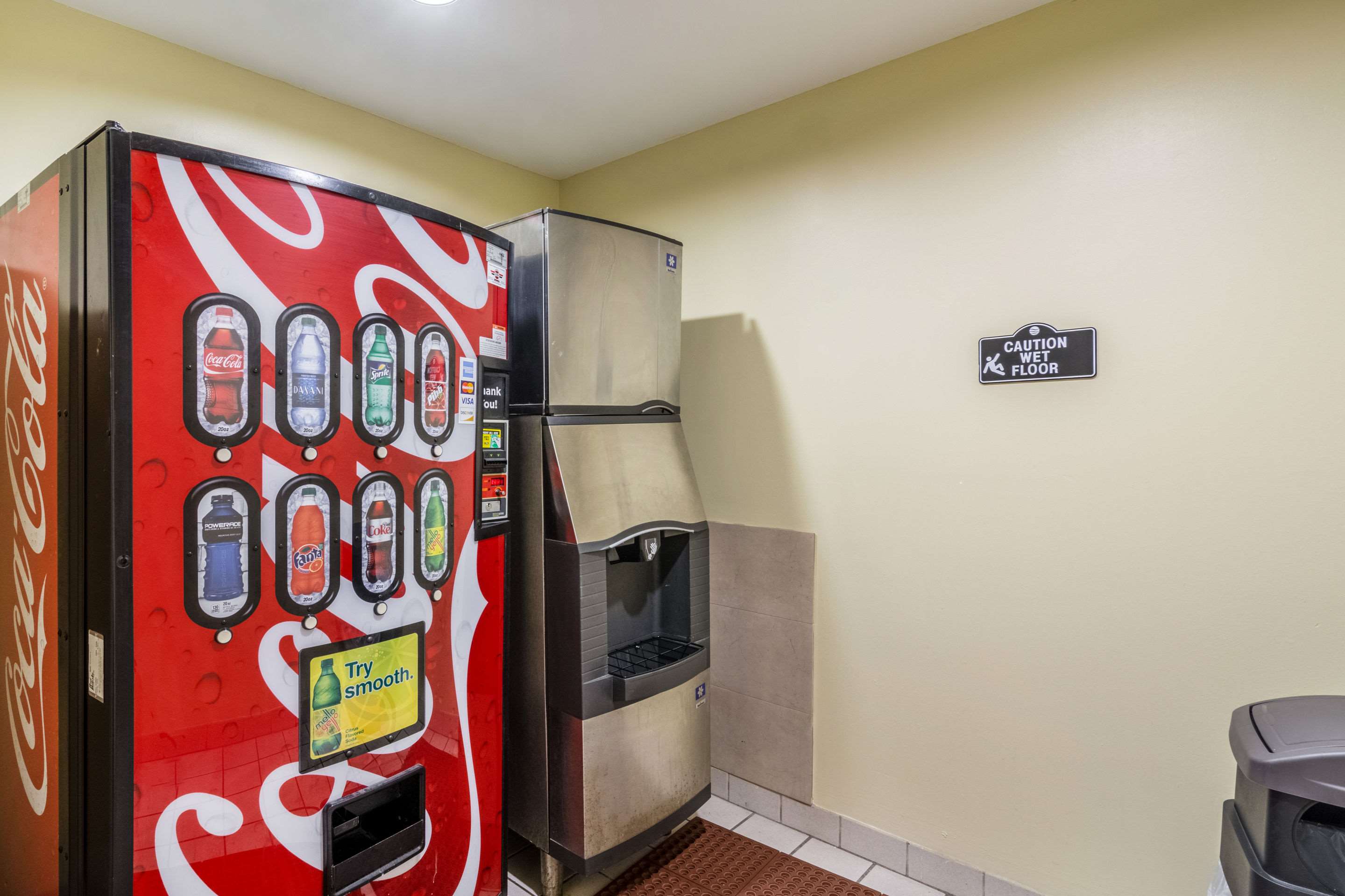Hotel vending area
