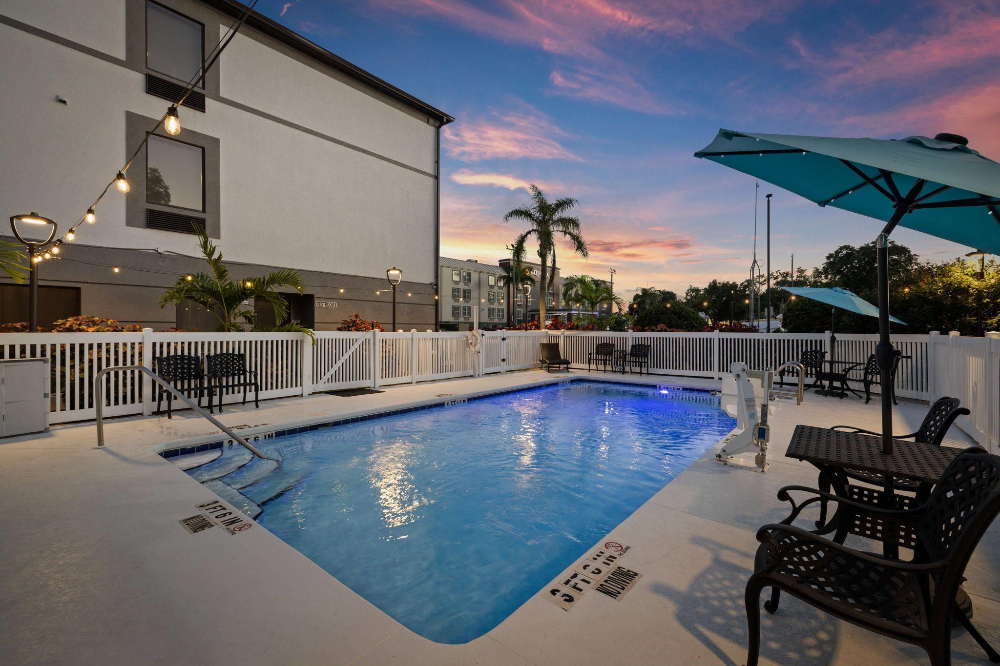 Outdoor pool