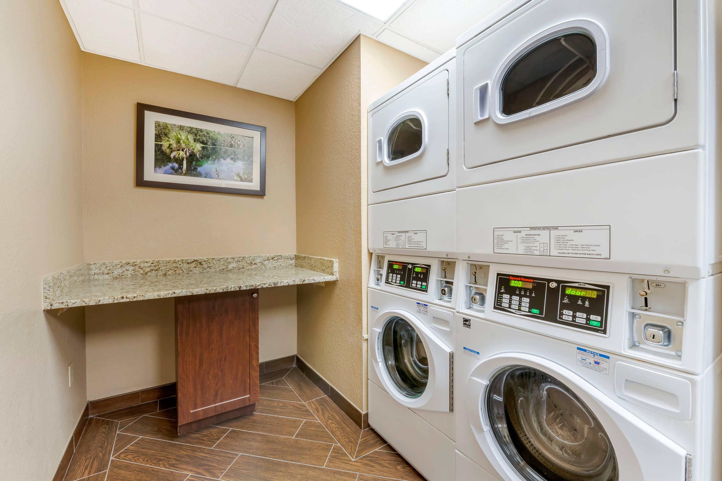 Guest laundry facilities | Comfort Suites The Villages