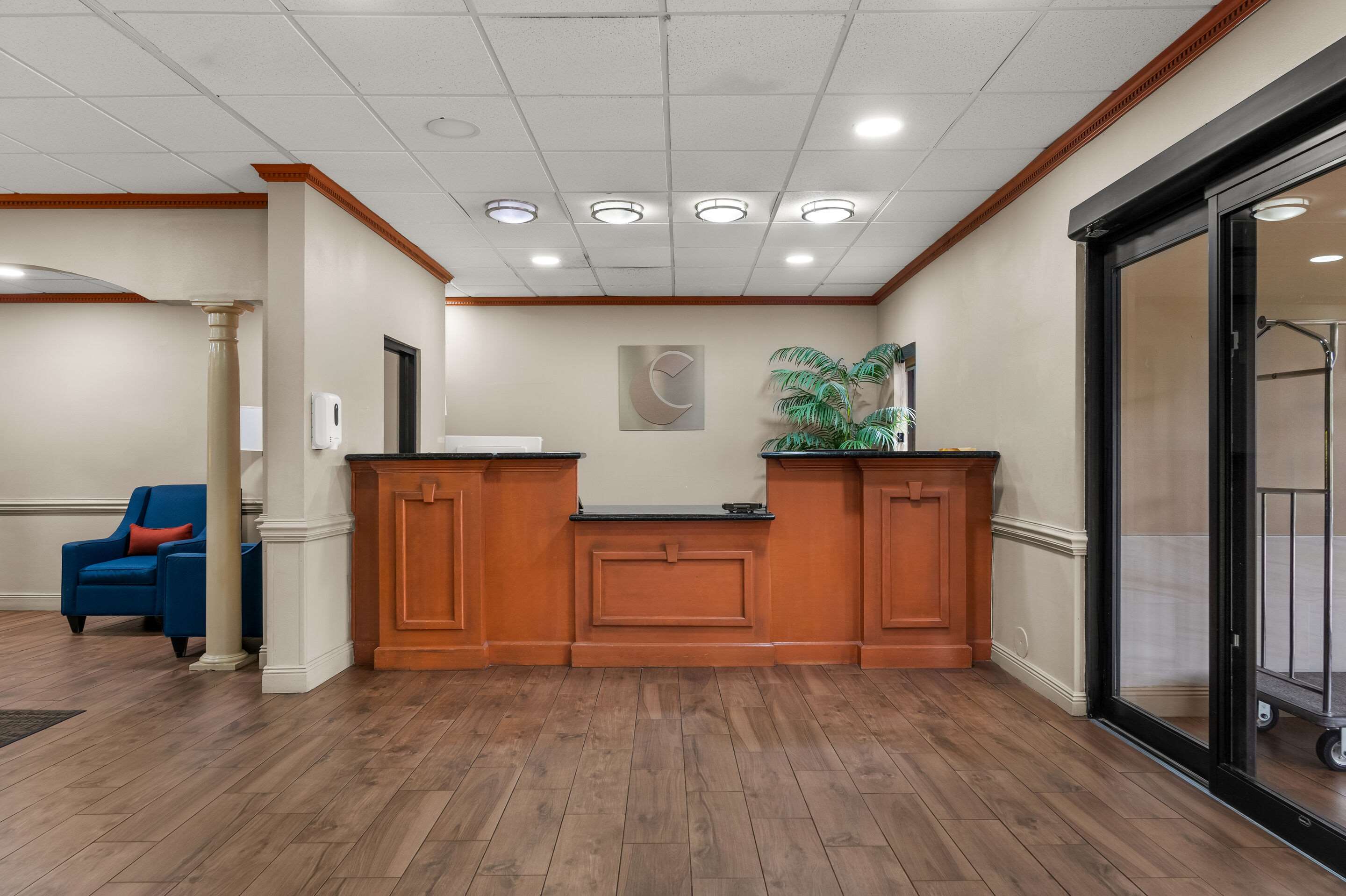 Front desk