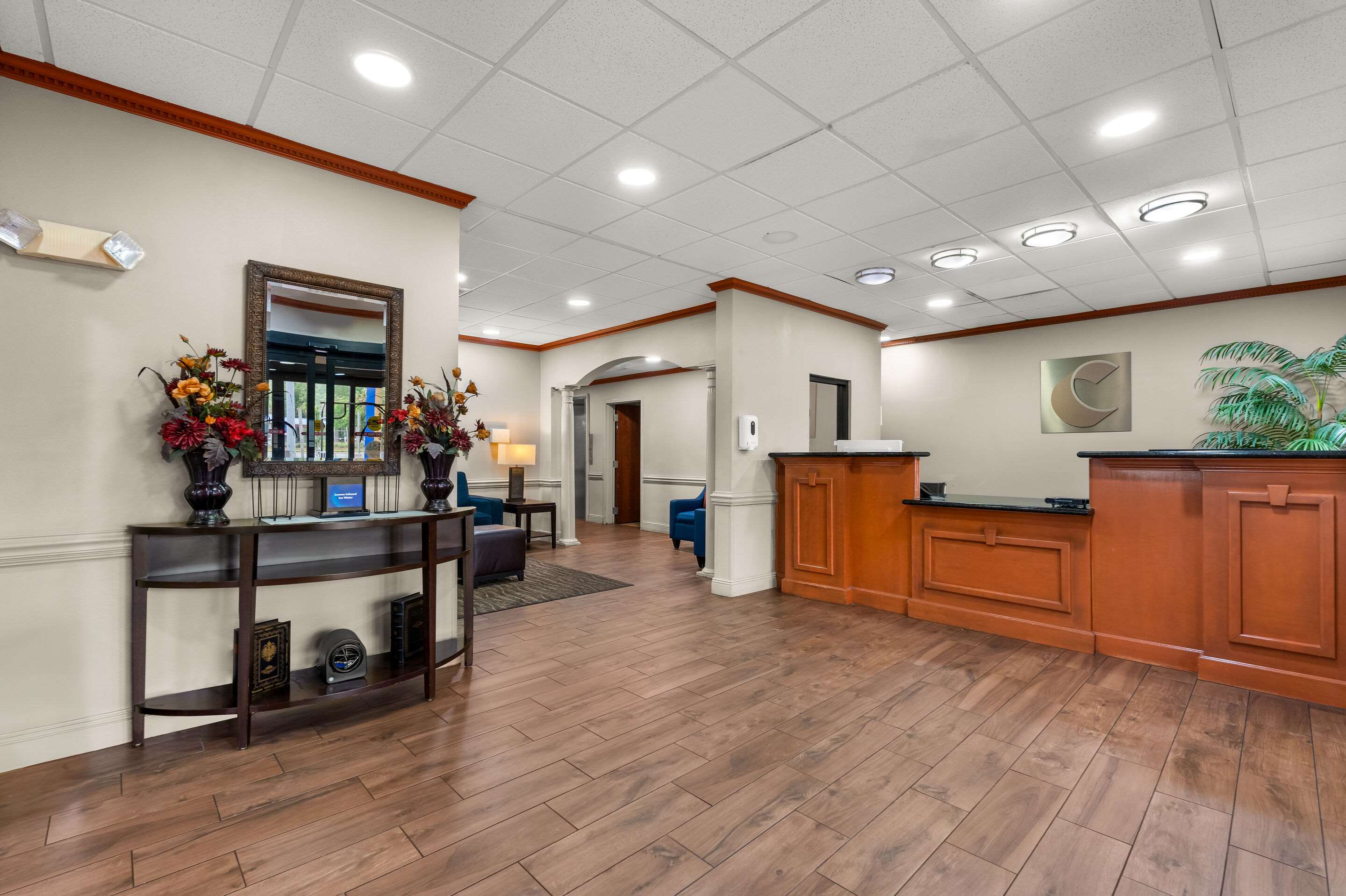 Hotel lobby