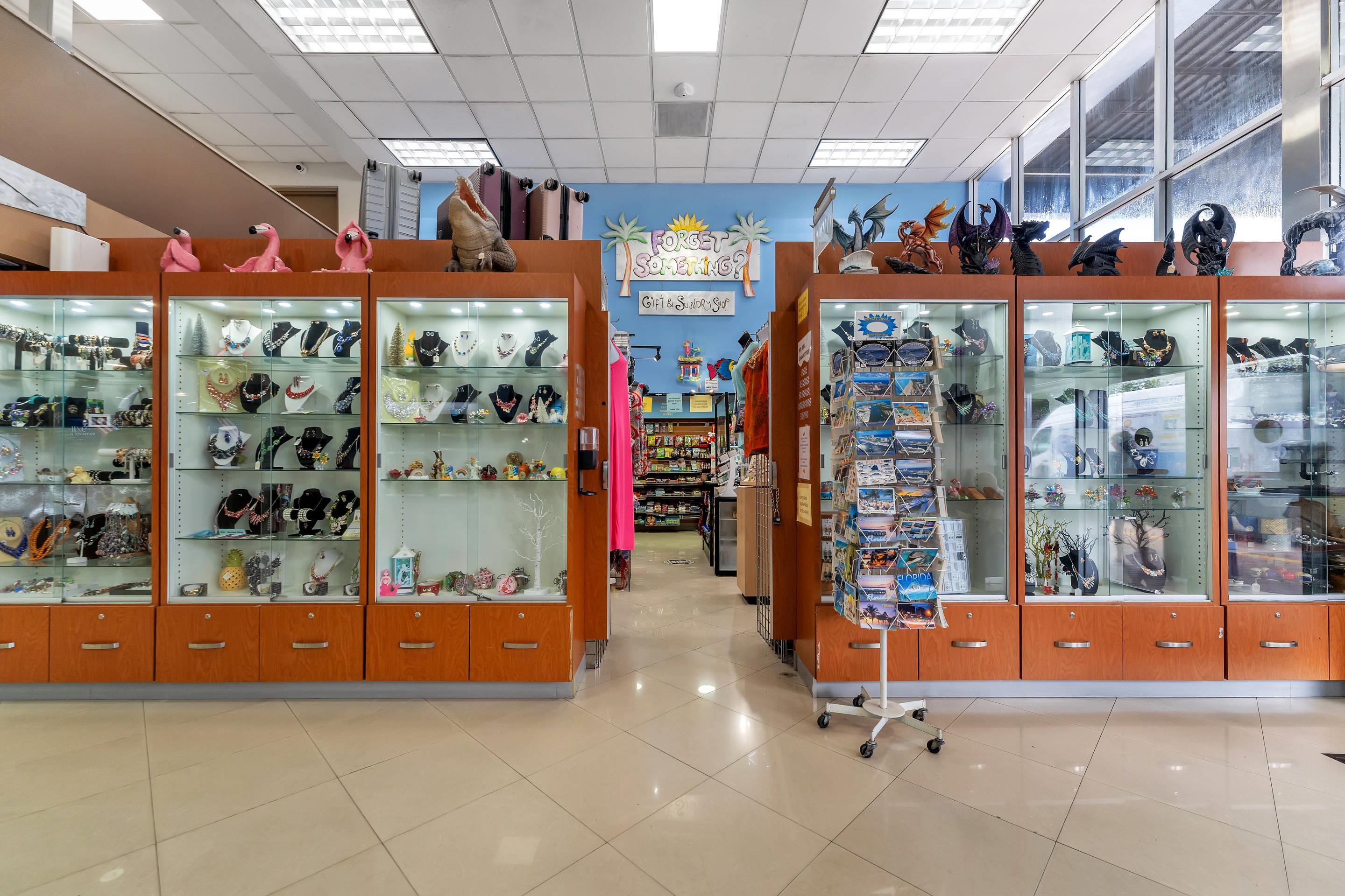 Hotel gift shop