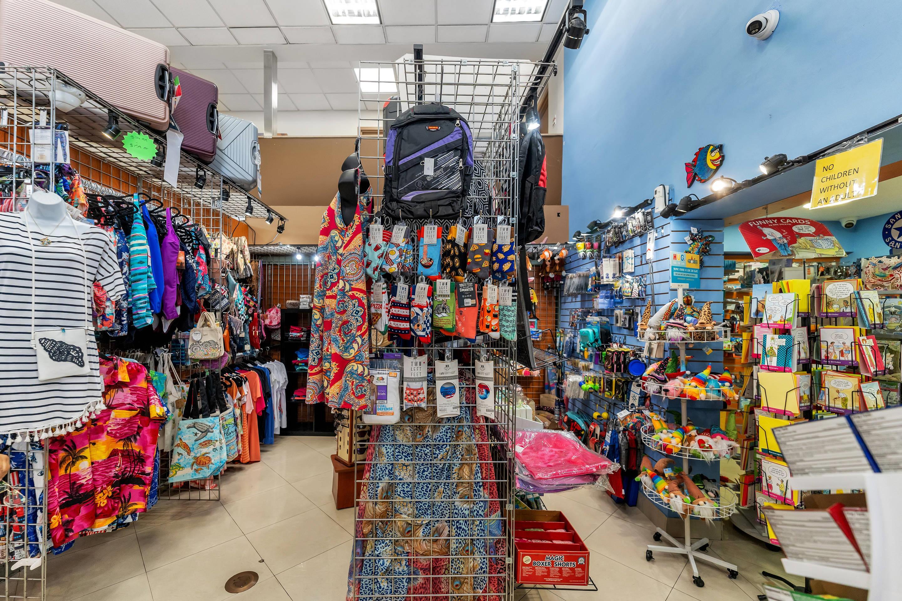 Hotel gift shop