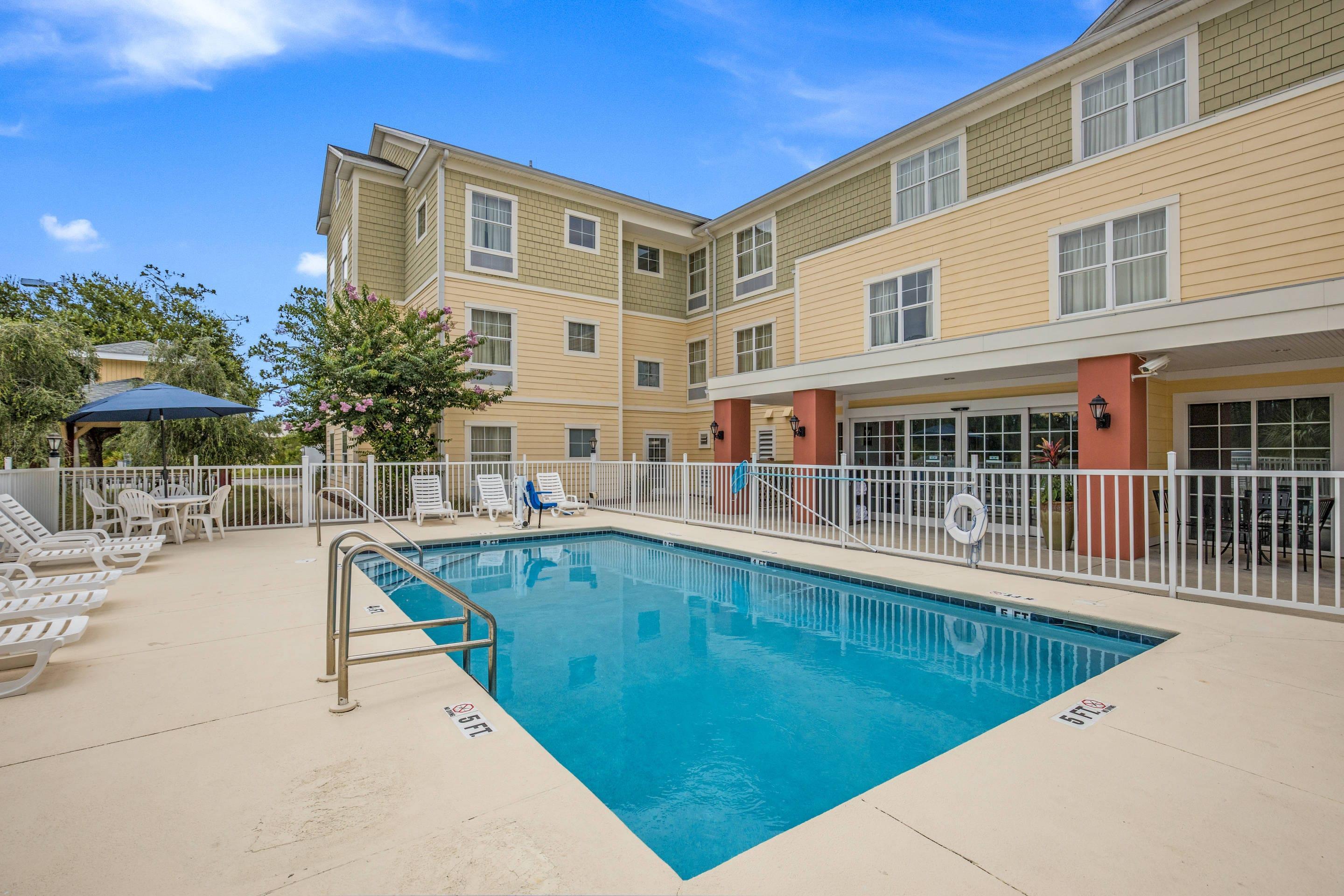 Outdoor pool | MainStay Suites