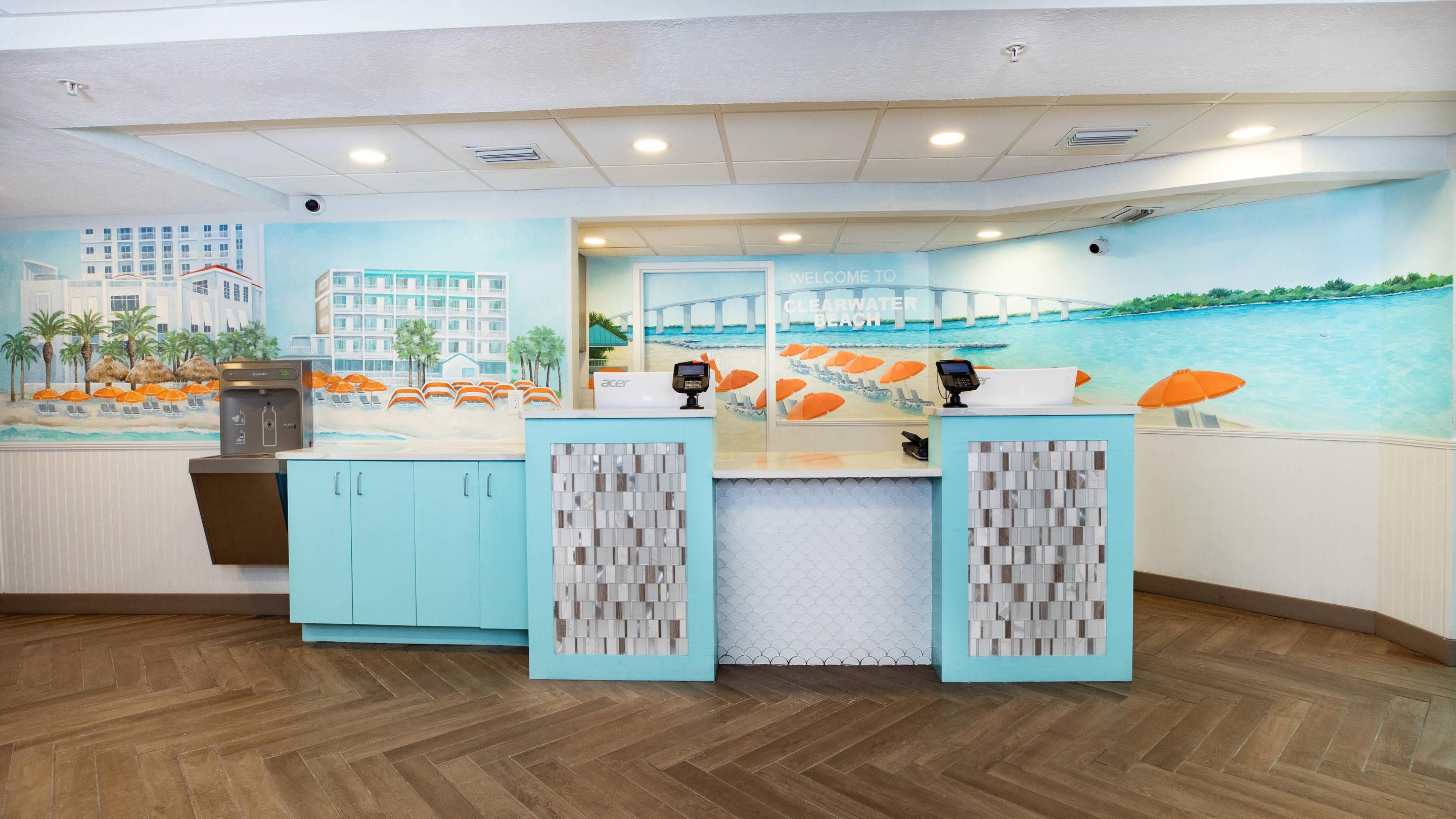 Hotel lobby | Winter the Dolphins Beach Club, Ascend Hotel Collection