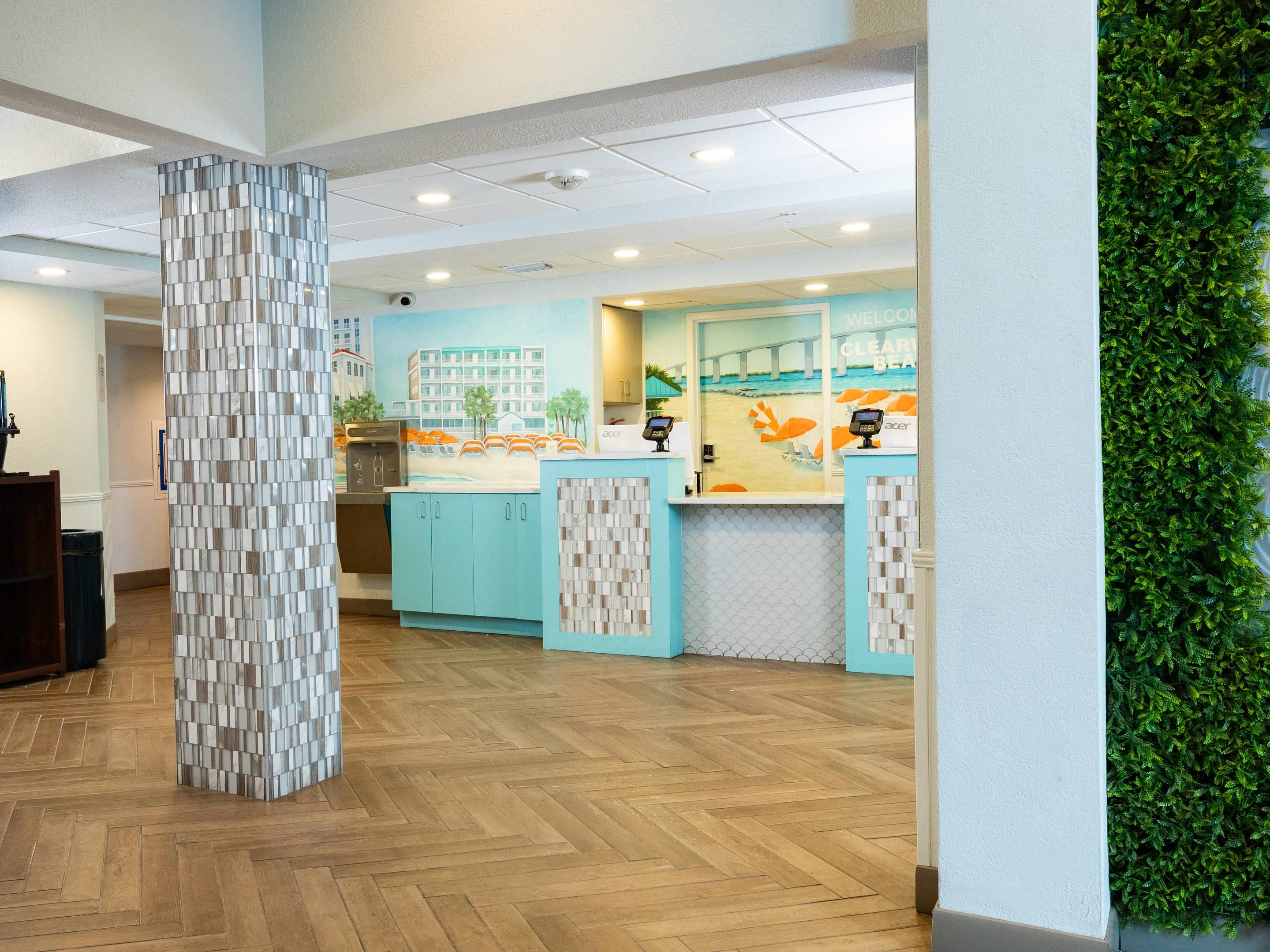 Hotel lobby | Winter the Dolphins Beach Club, Ascend Hotel Collection