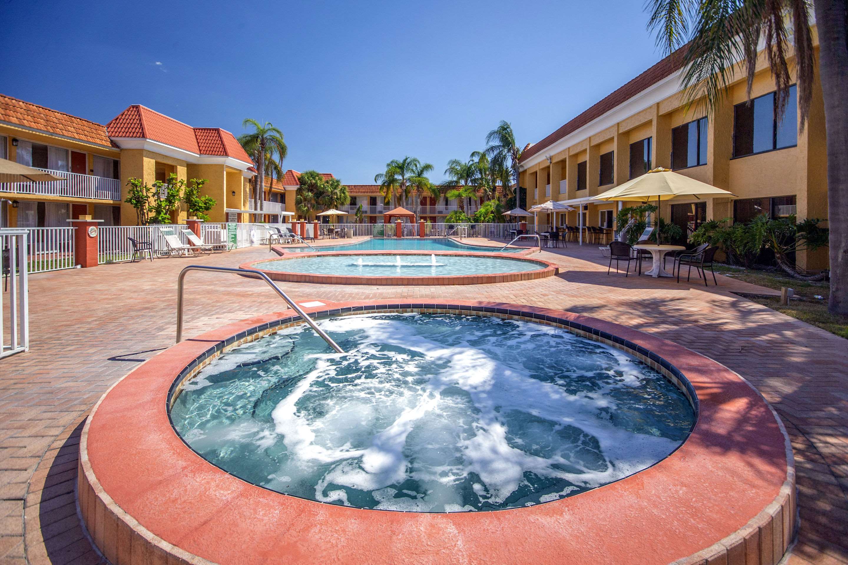Outdoor hot tub