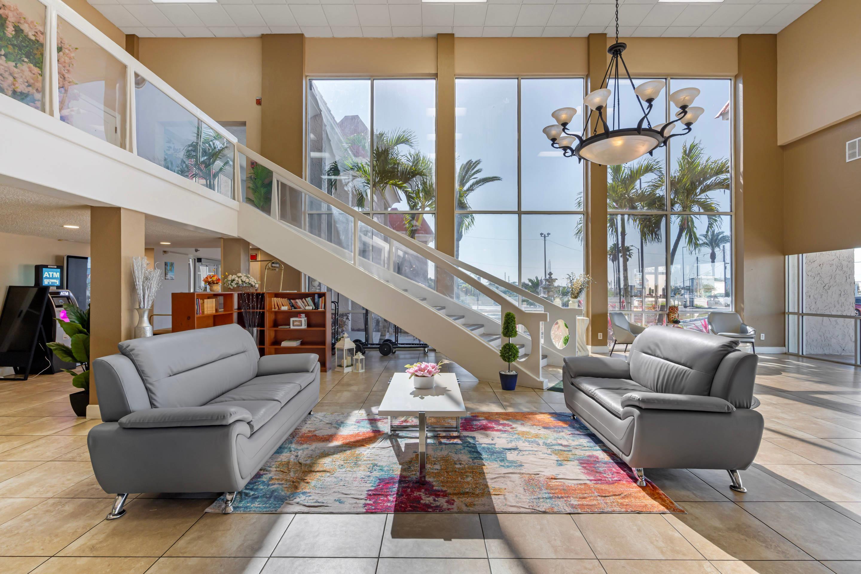 Hotel lobby