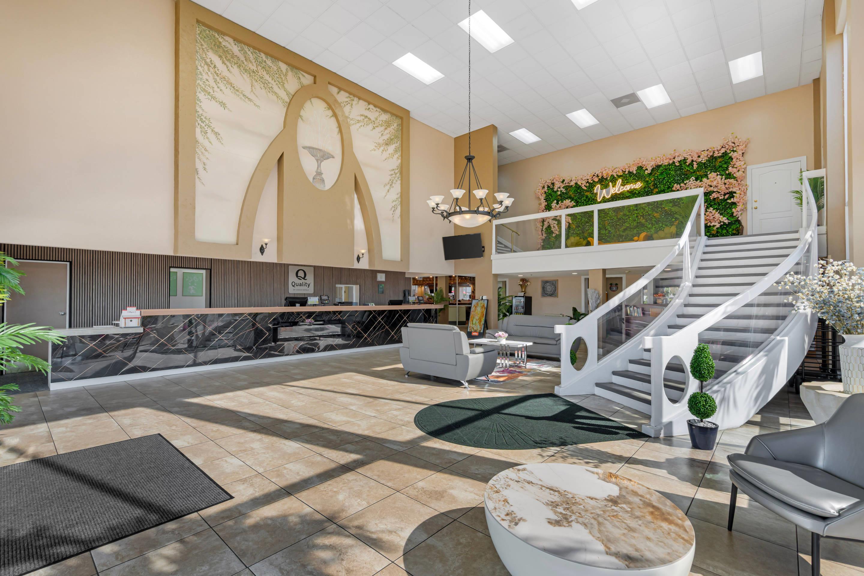 Hotel lobby
