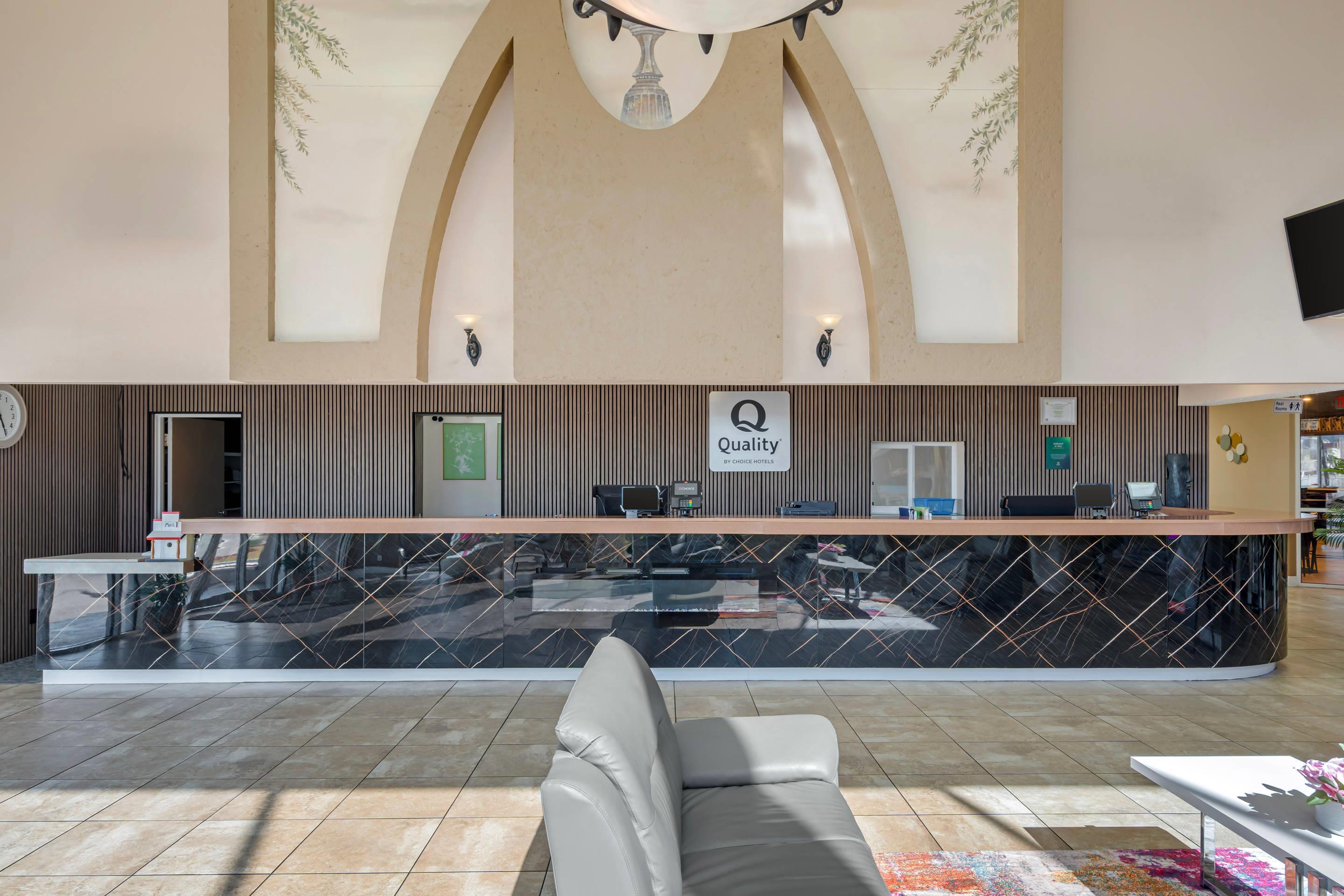 Hotel lobby