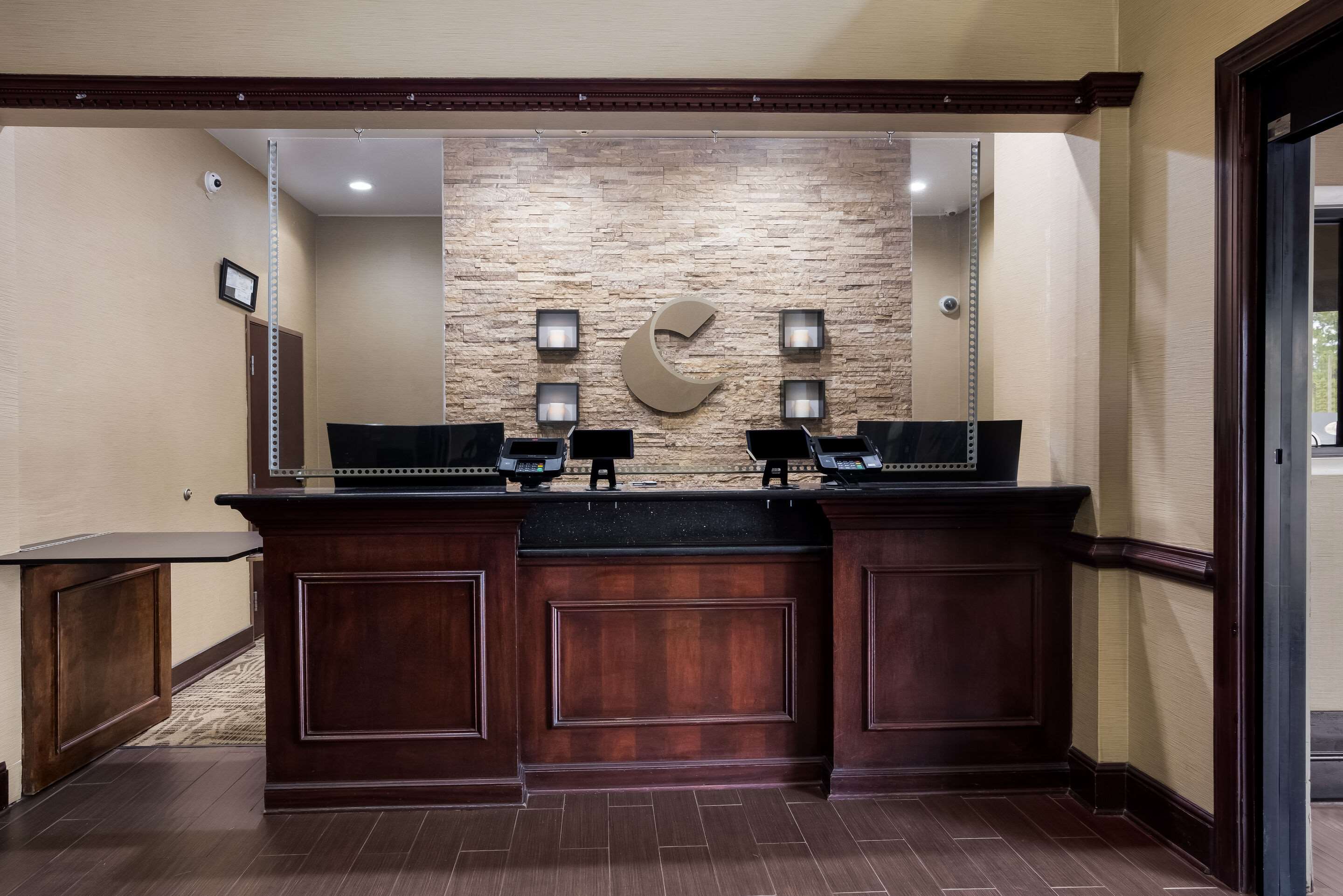 Front desk
