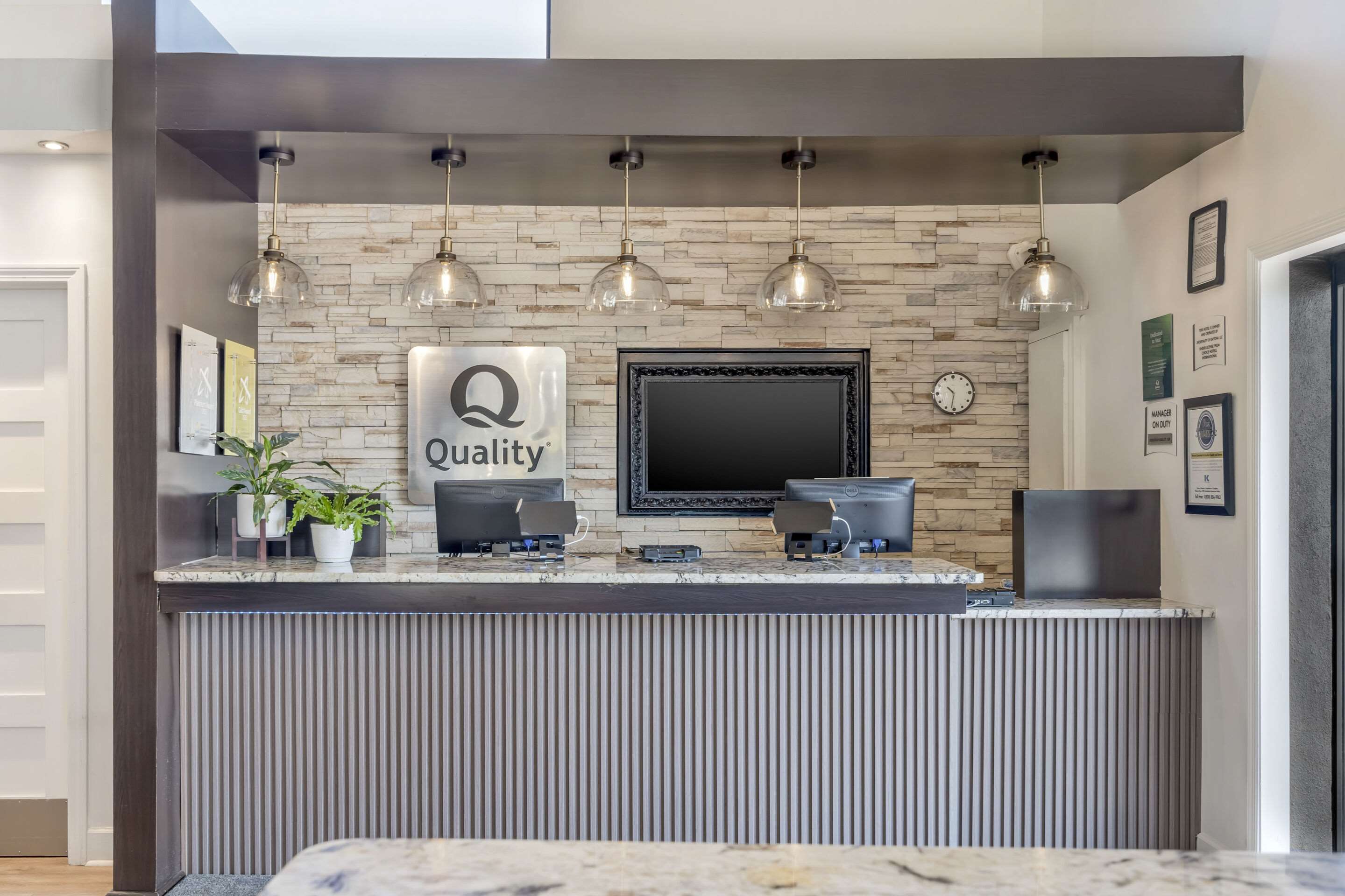 Front desk