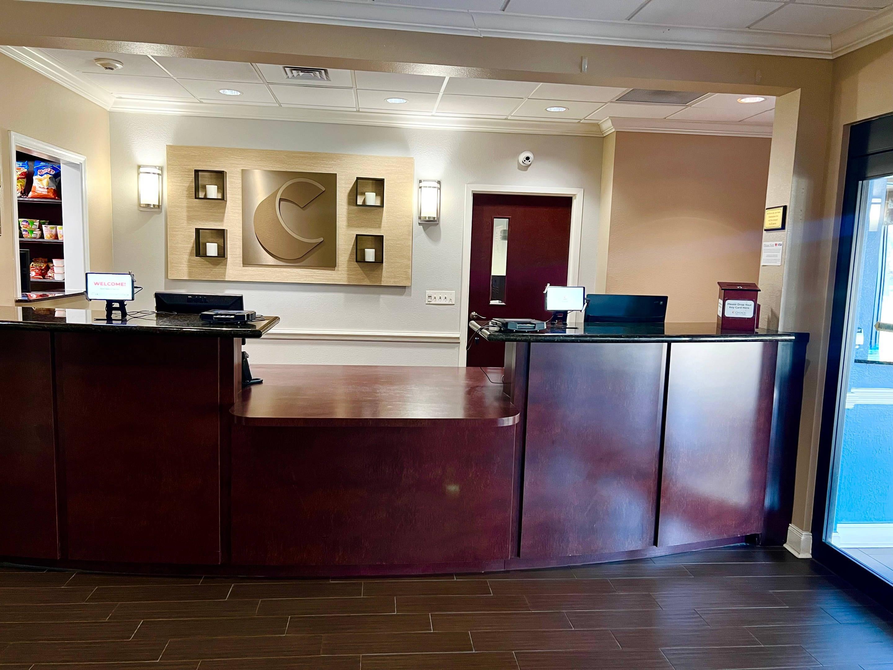 Front desk