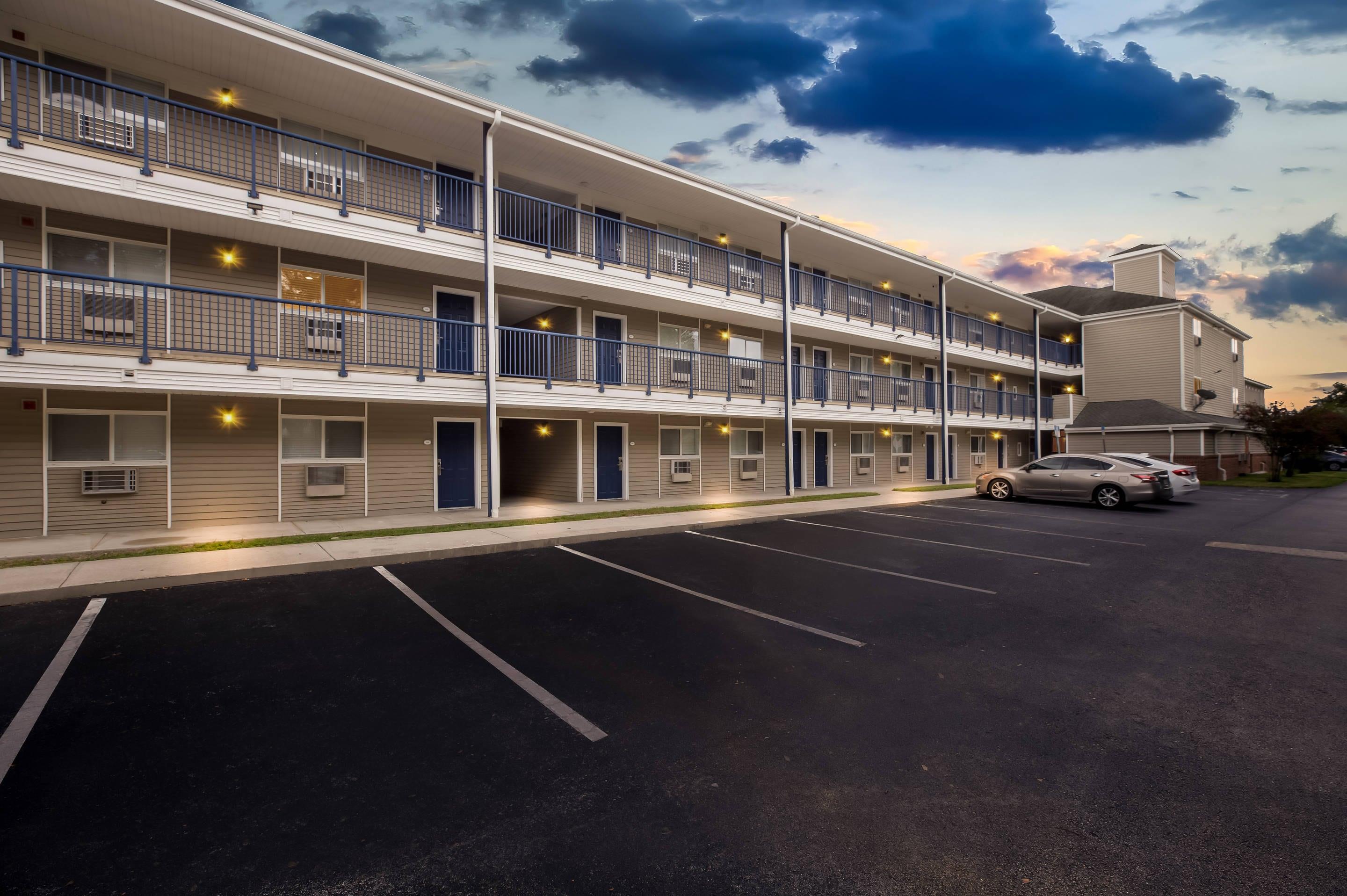 Hotel at night