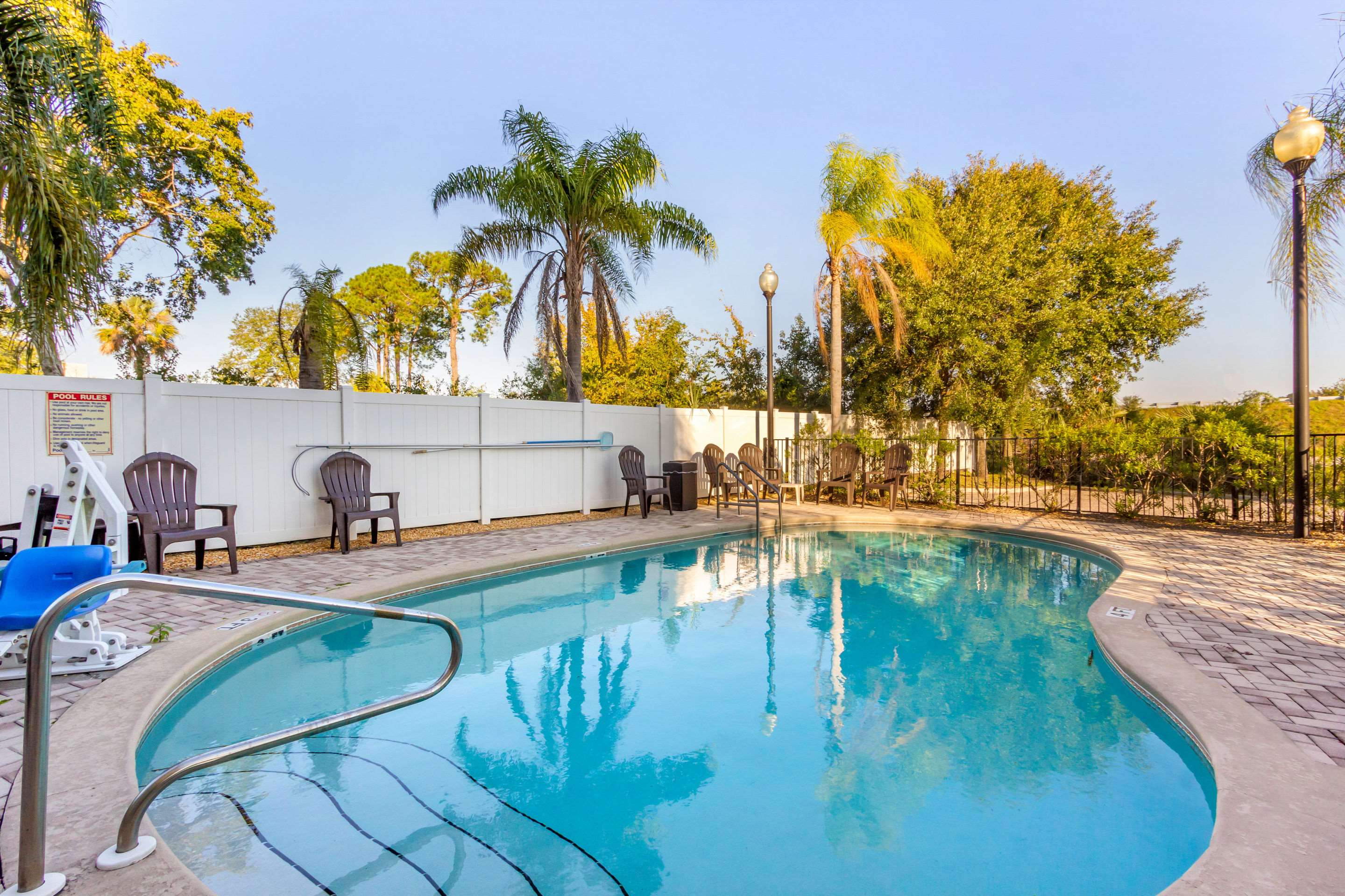 Outdoor pool | Sleep Inn & Suites Jacksonville
