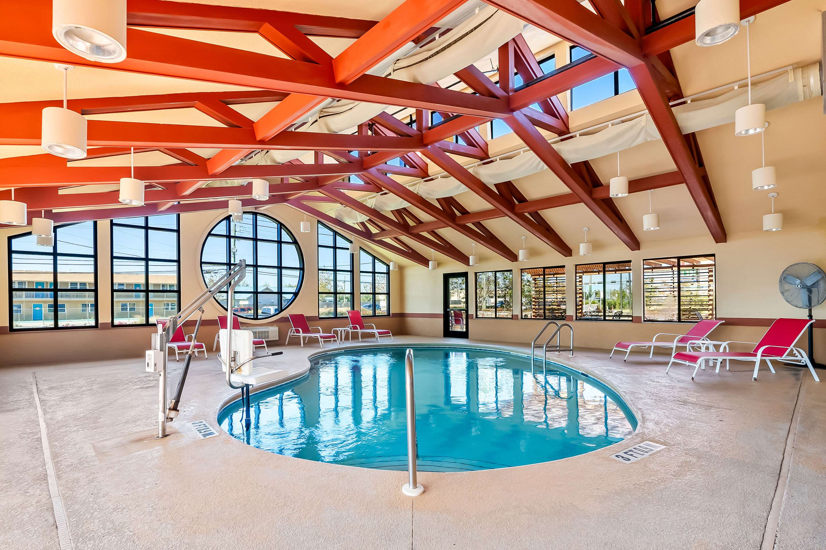 Indoor pool | Comfort Suites Panama City near Tyndall AFB