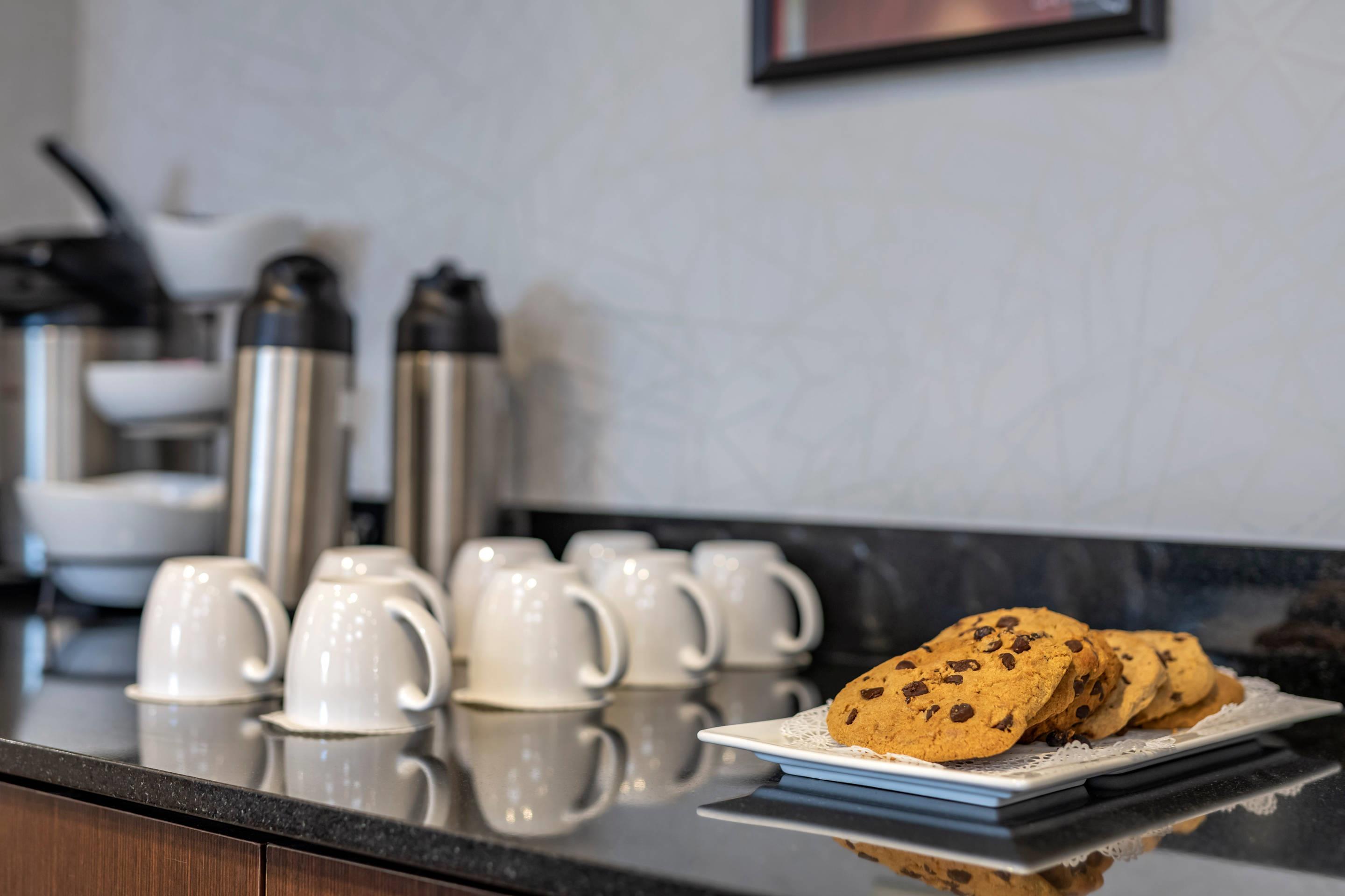Enjoy coffee and cookies | Cambria Hotel Ft Lauderdale, Airport South & Cruise Port