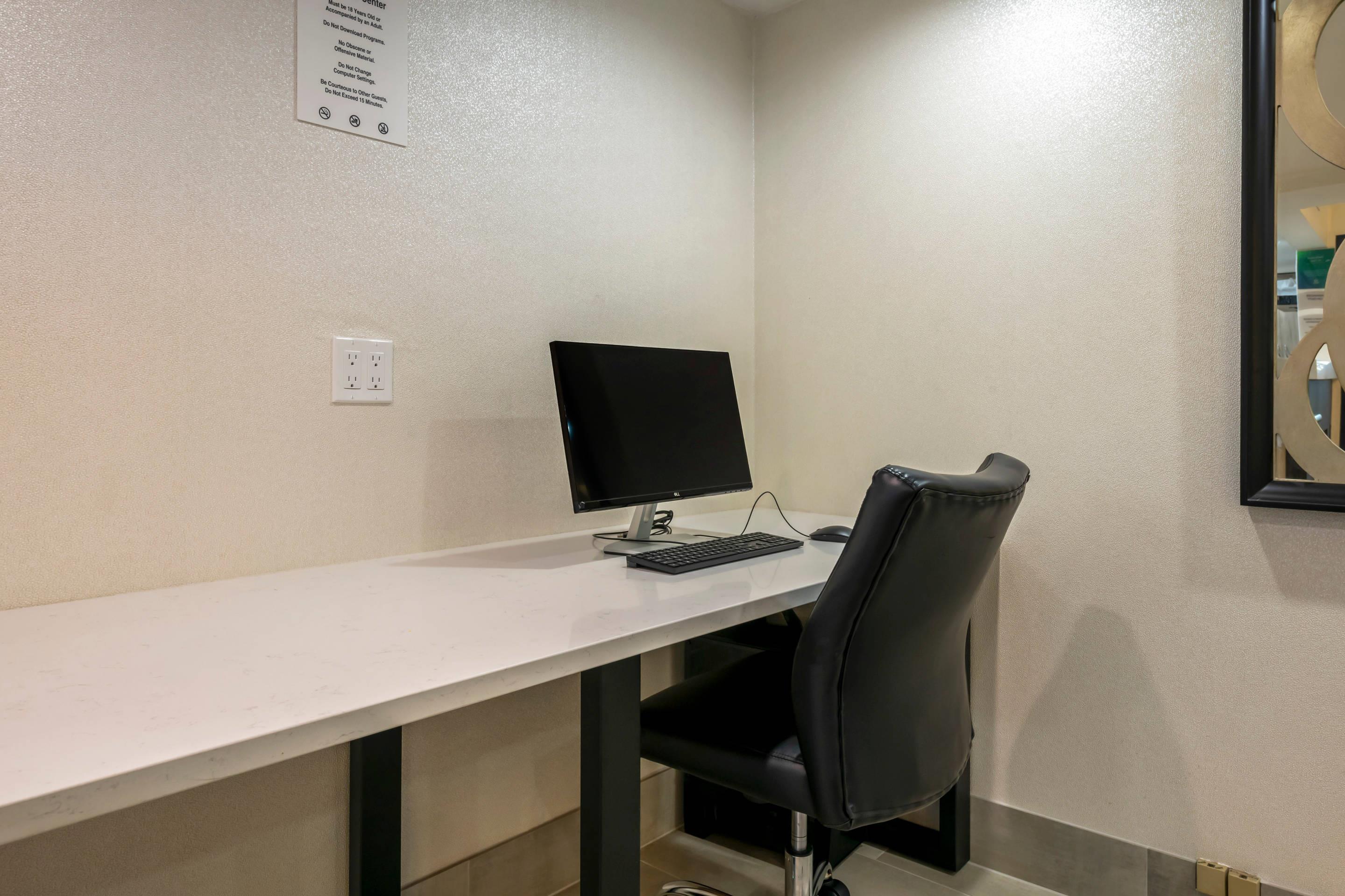 Business center | Quality Inn St. Augustine Outlet Mall