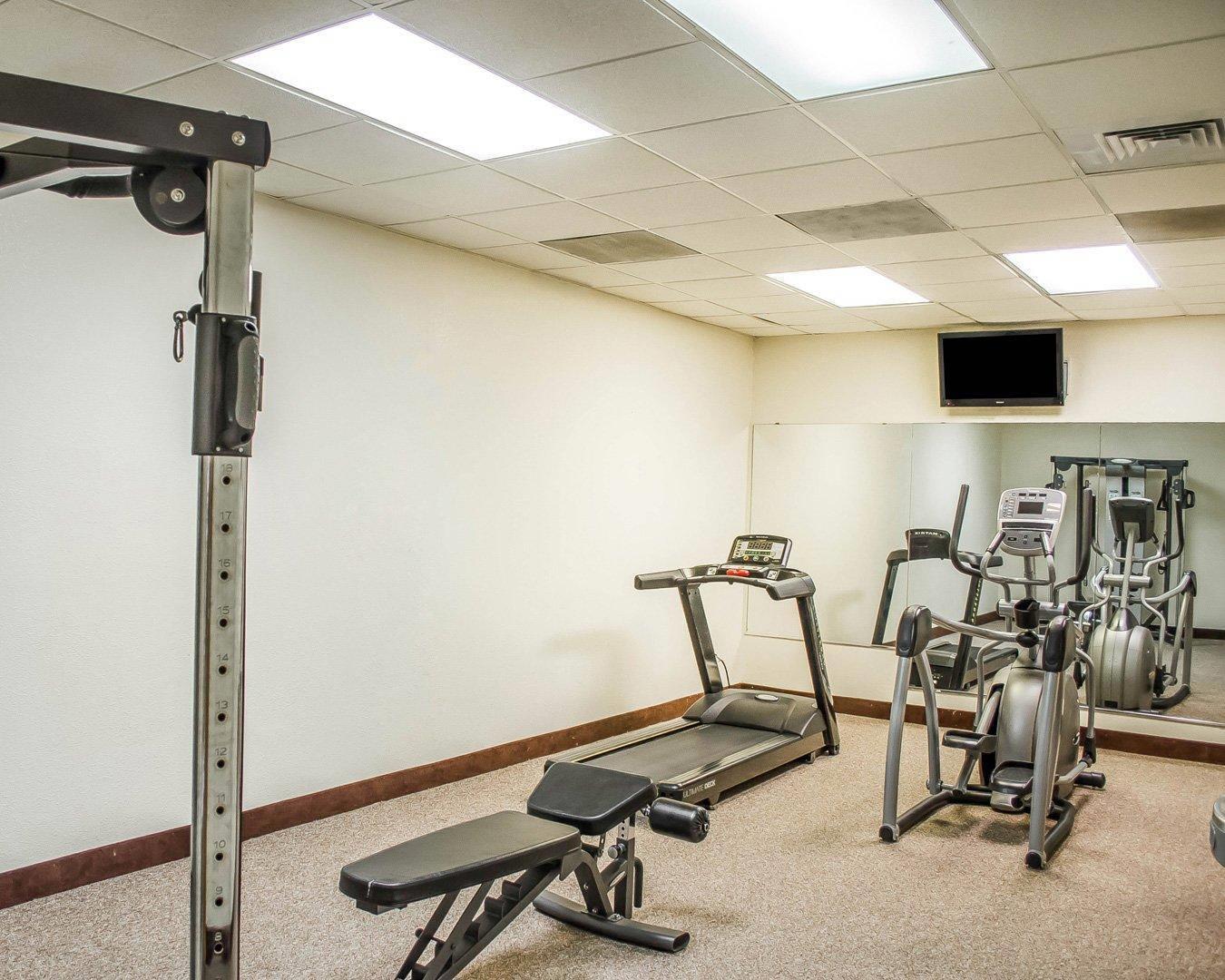 Fitness center | Quality Inn & Suites Pensacola Bayview