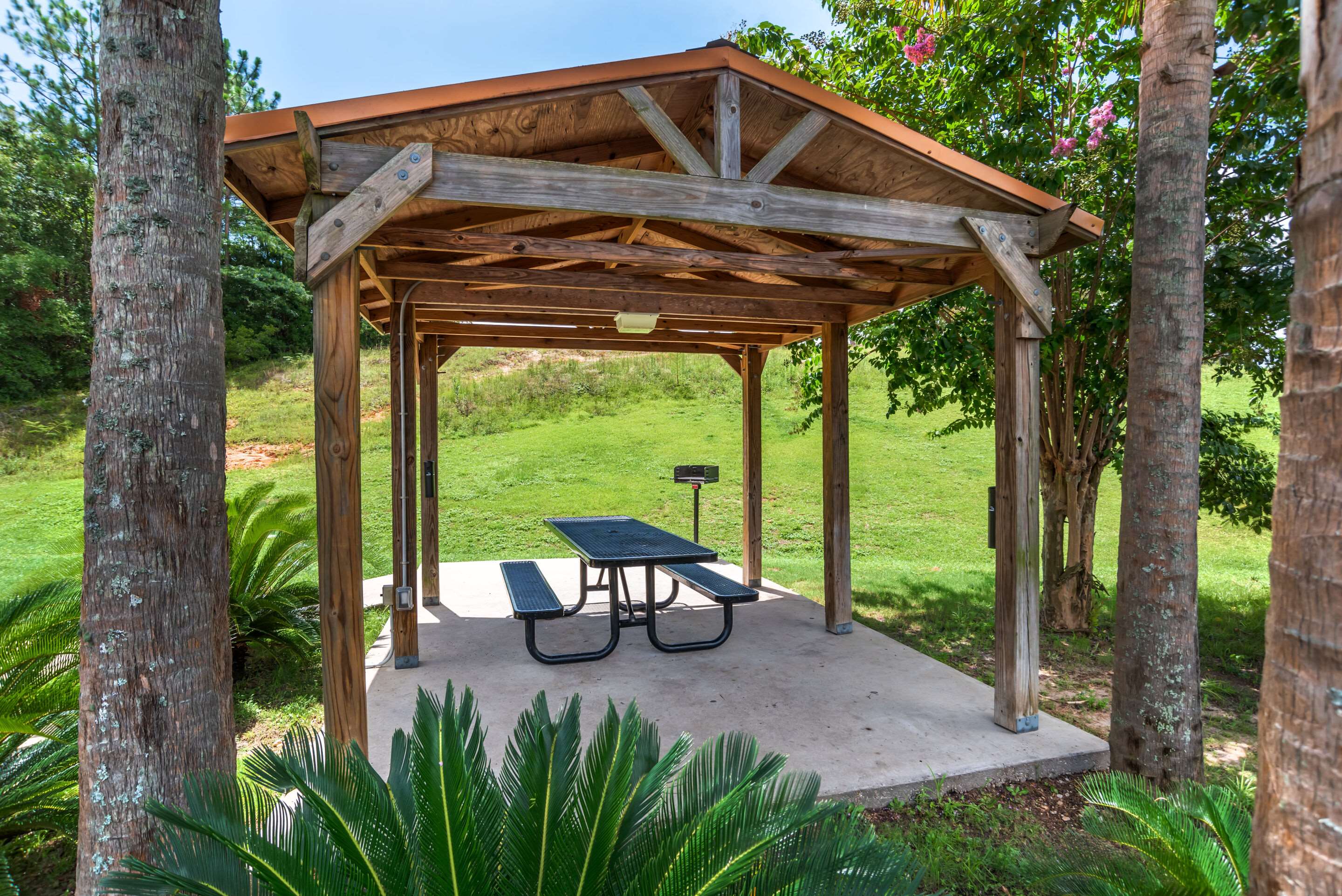 Barbecue area | Comfort Inn & Suites Crestview