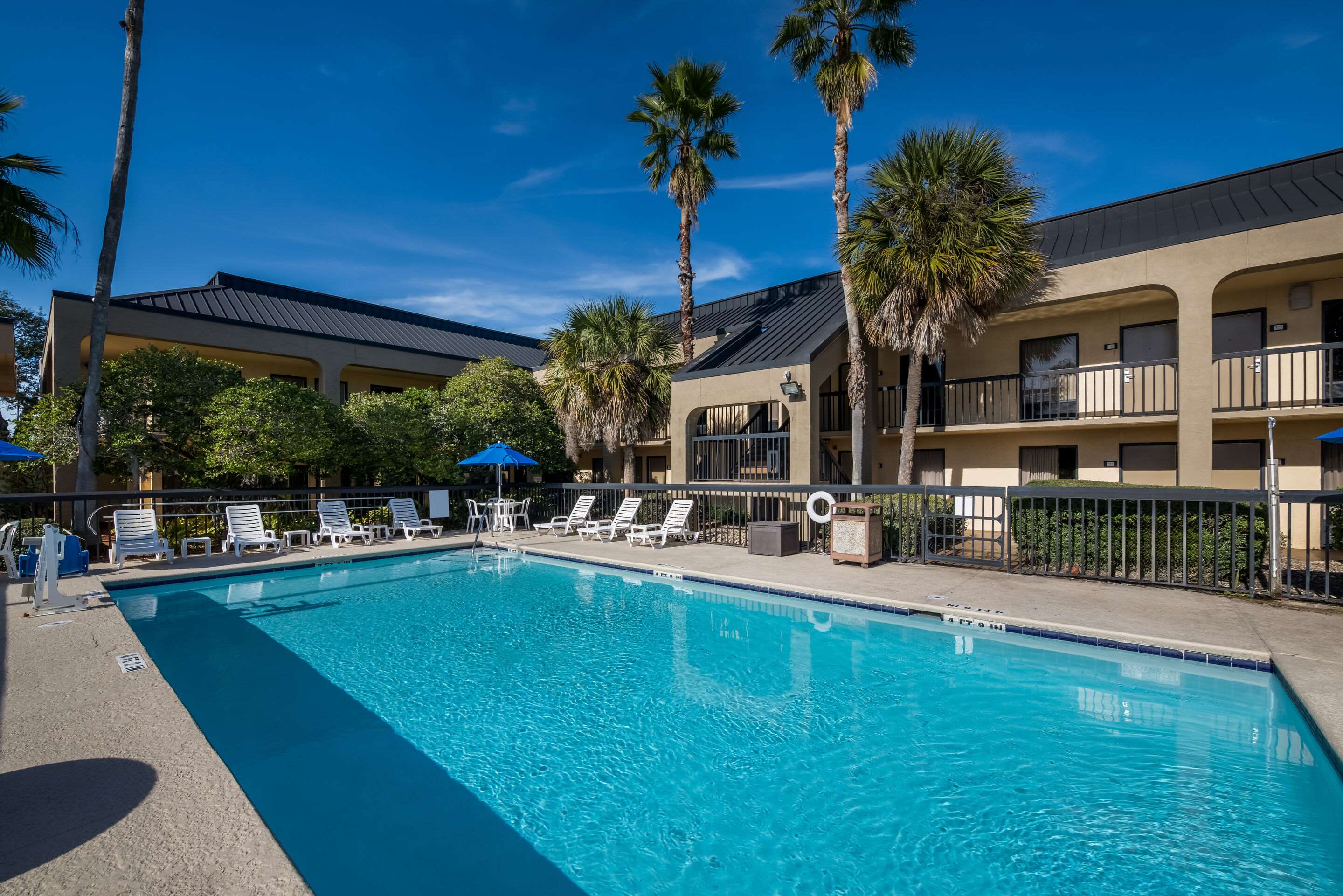 Relax by the pool | Quality Inn Orange Park Jacksonville