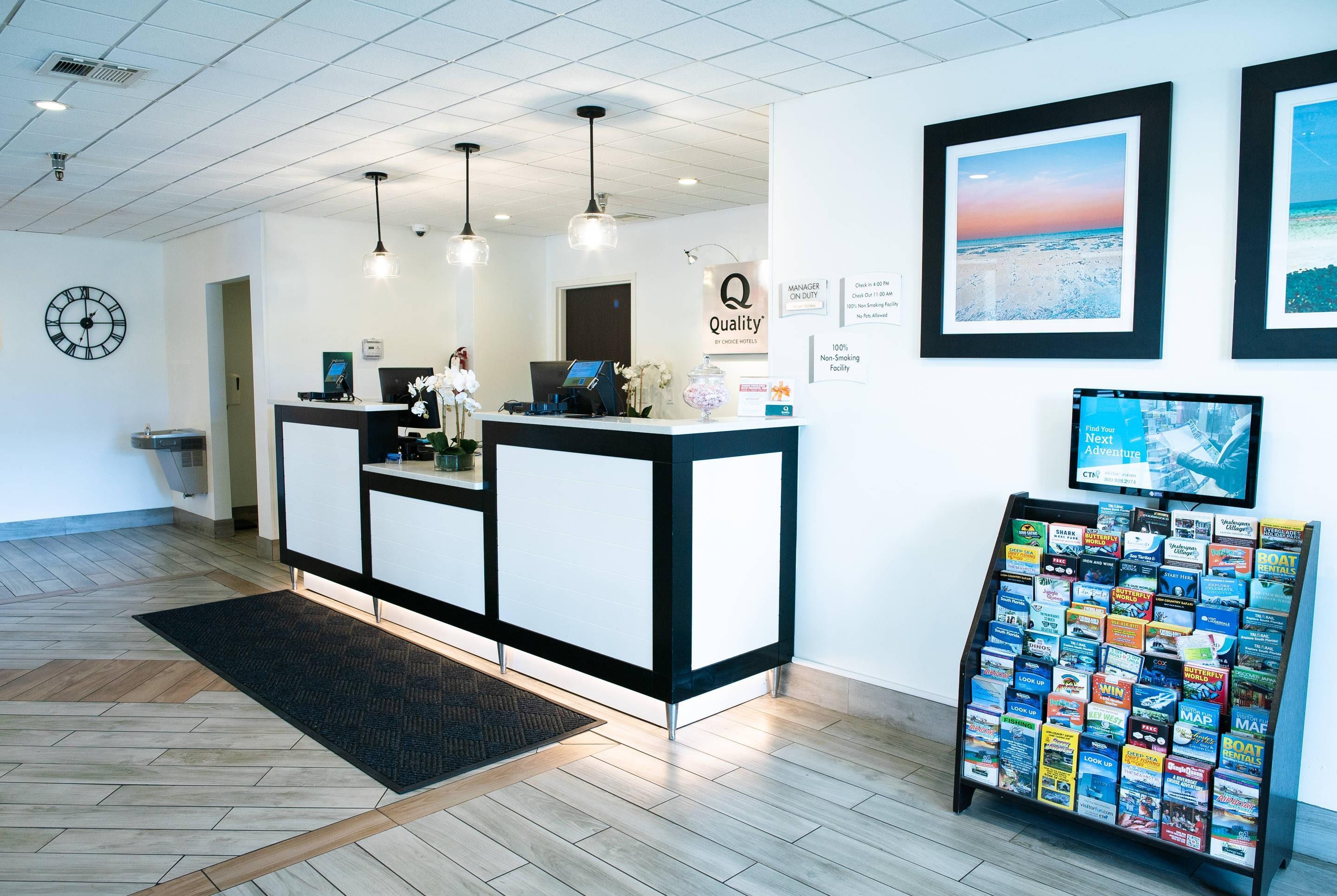 Front desk
