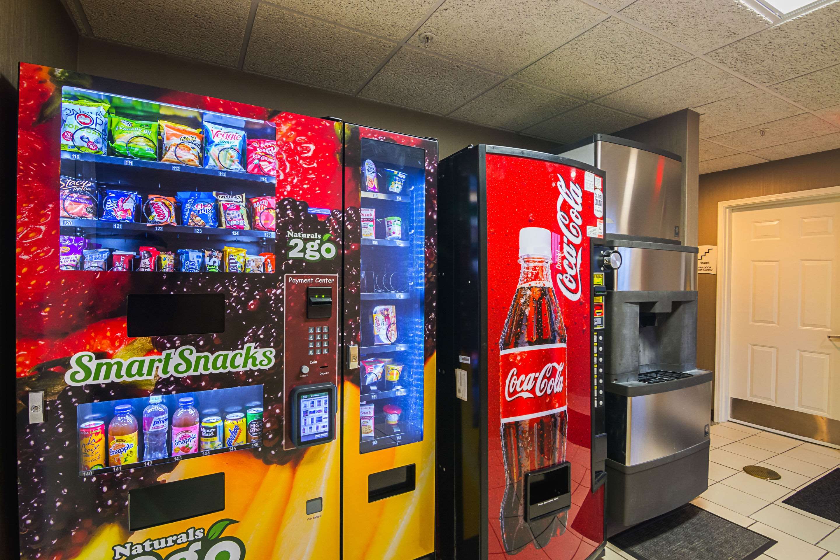 Hotel vending area