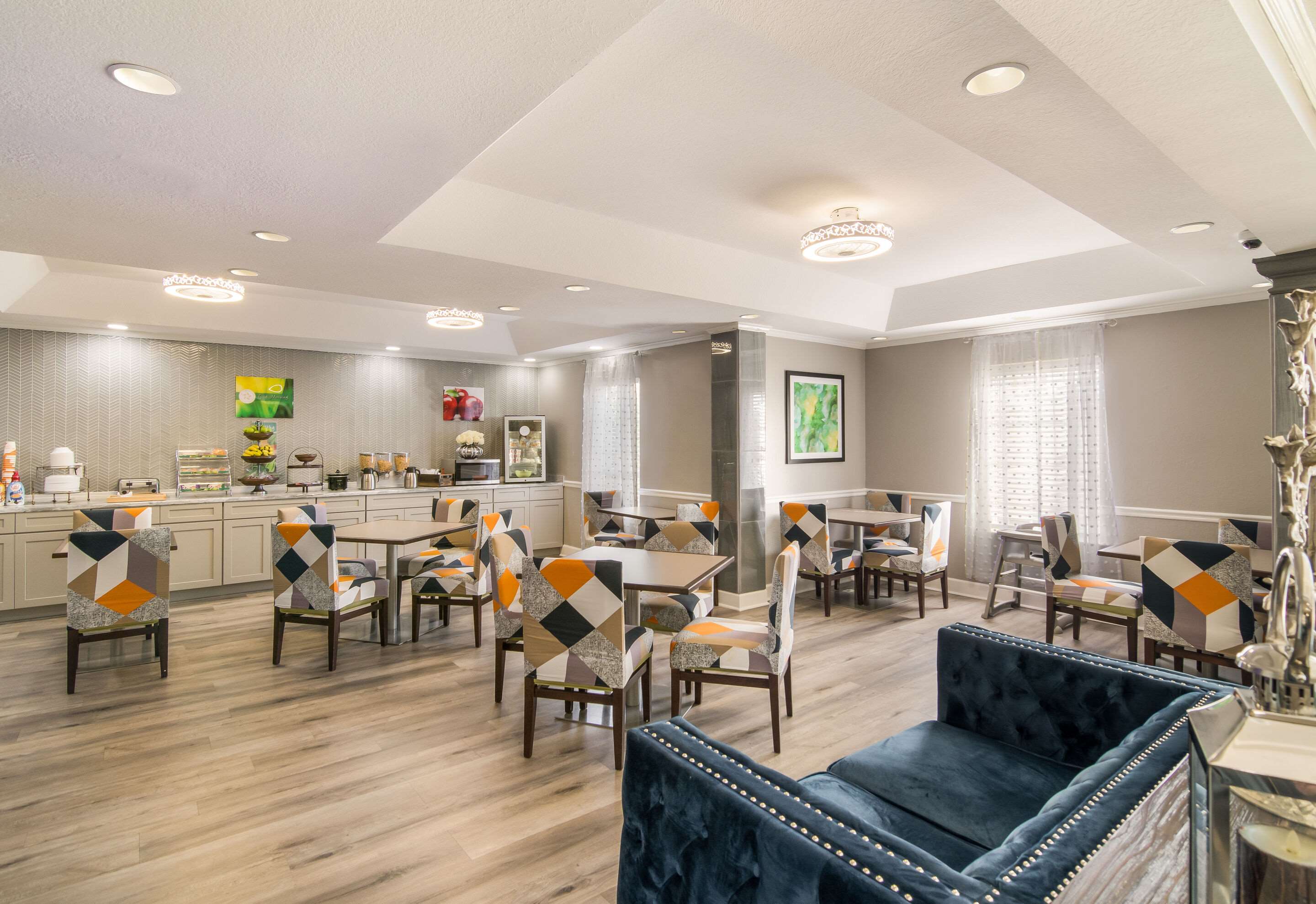 Breakfast area