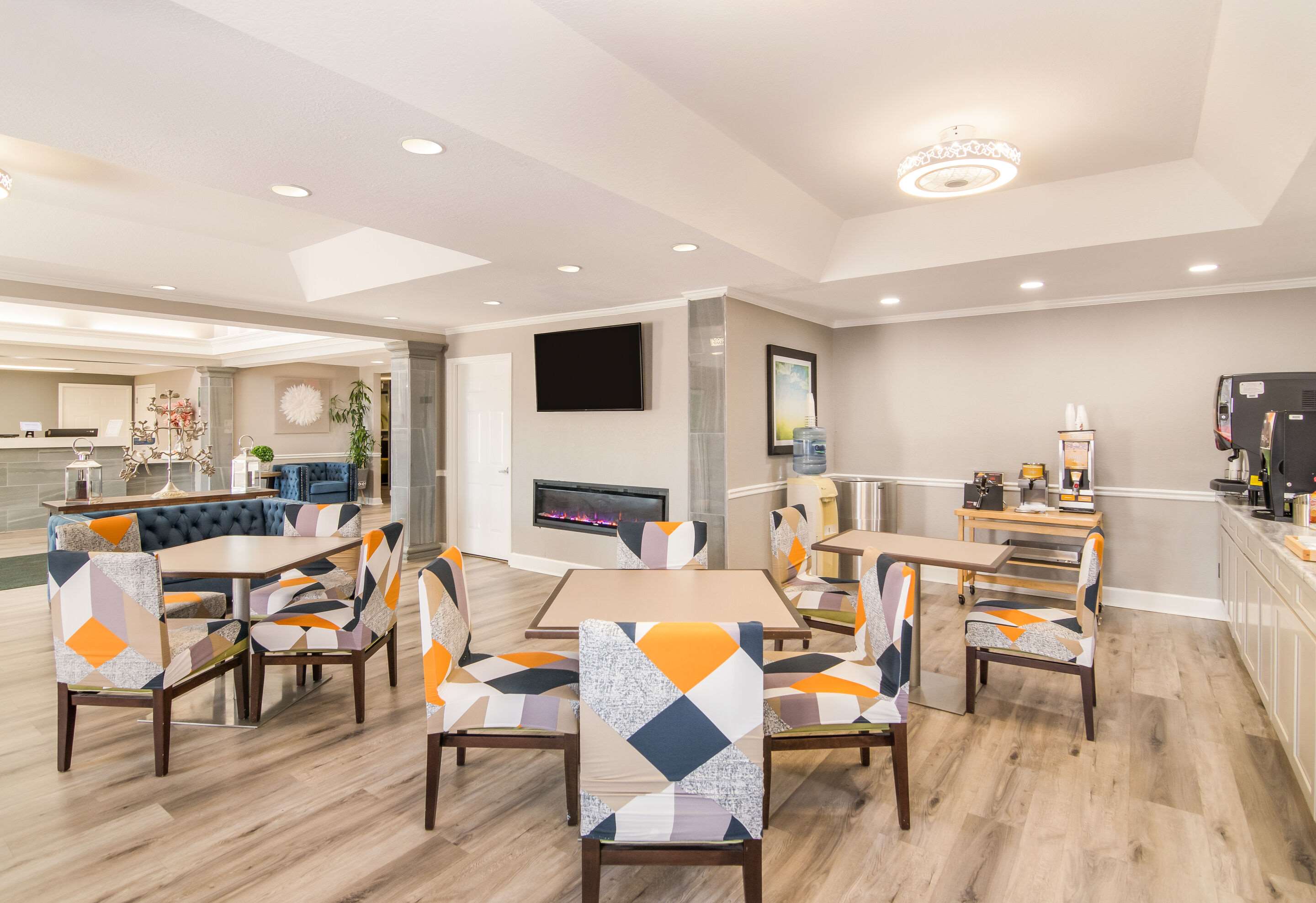 Breakfast area