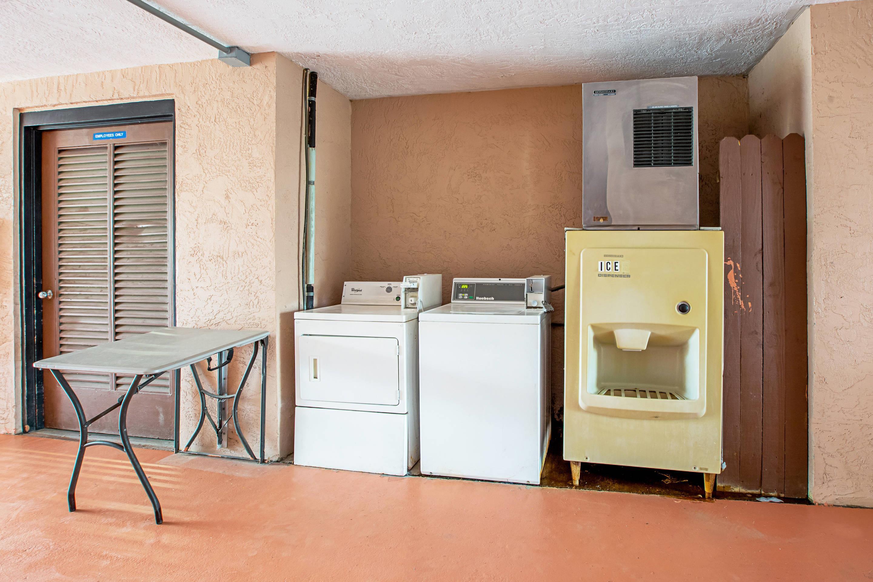 Guest laundry facilities