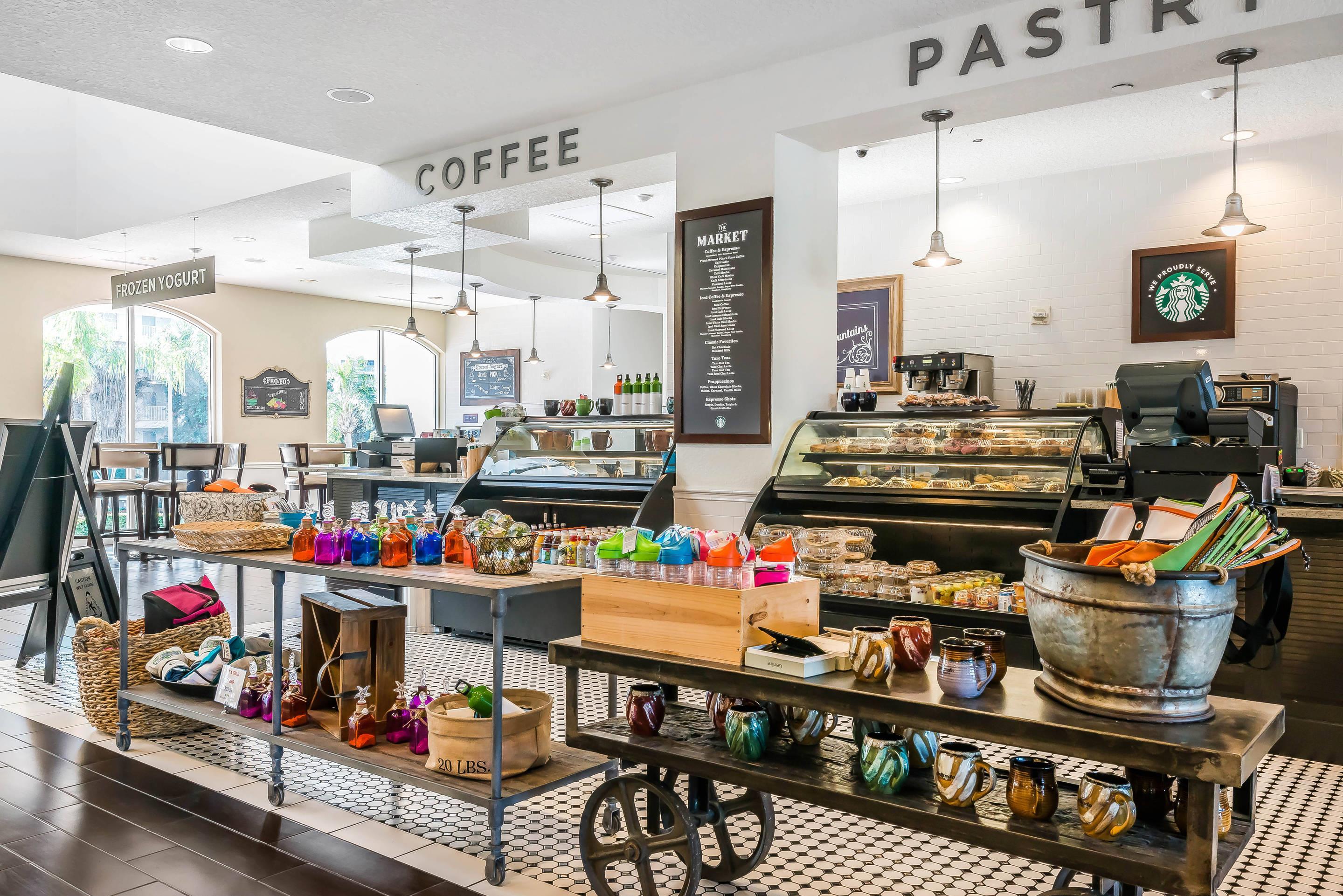 Hotel coffee shop | Bluegreen Vacations Fountains, Ascend Resort Collection